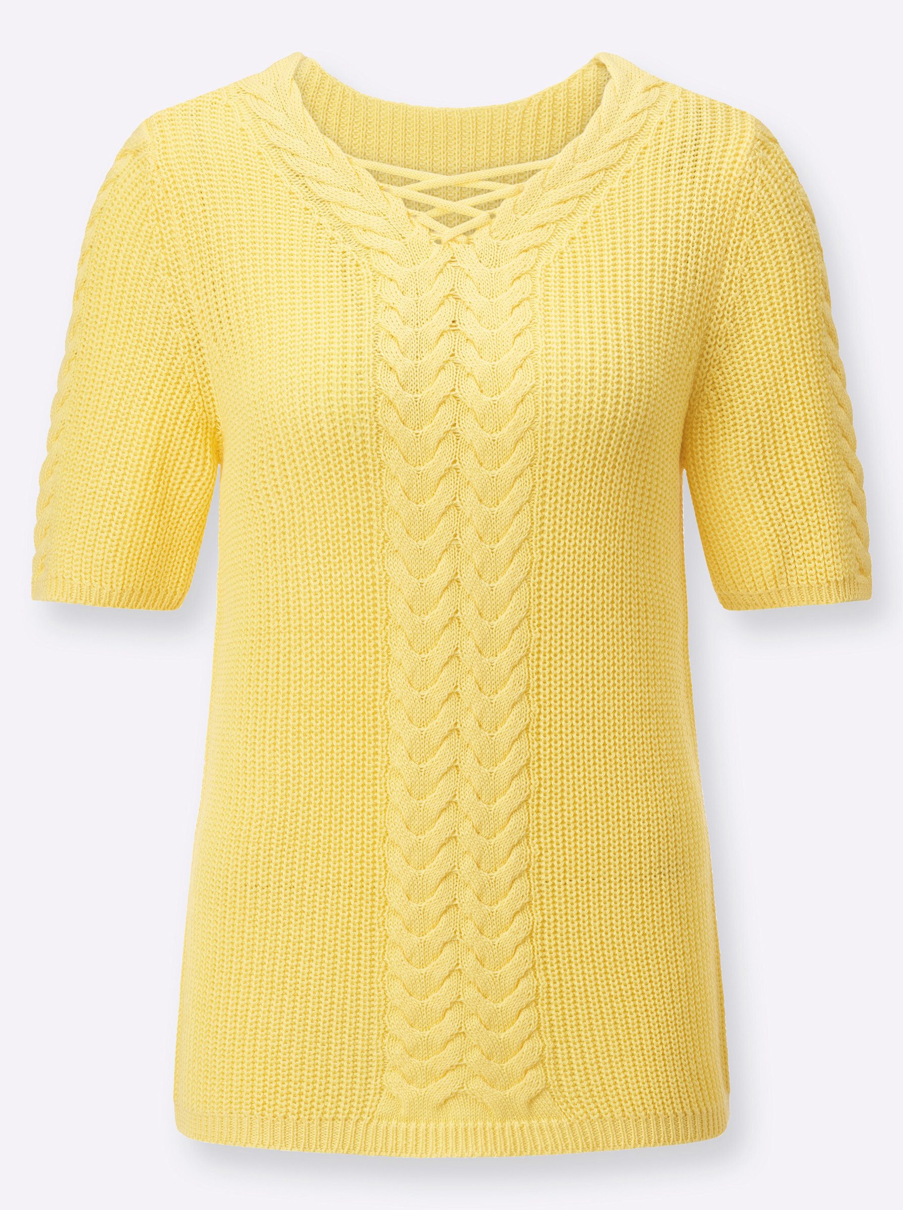 Witt Strickpullover Kurzarmpullover .