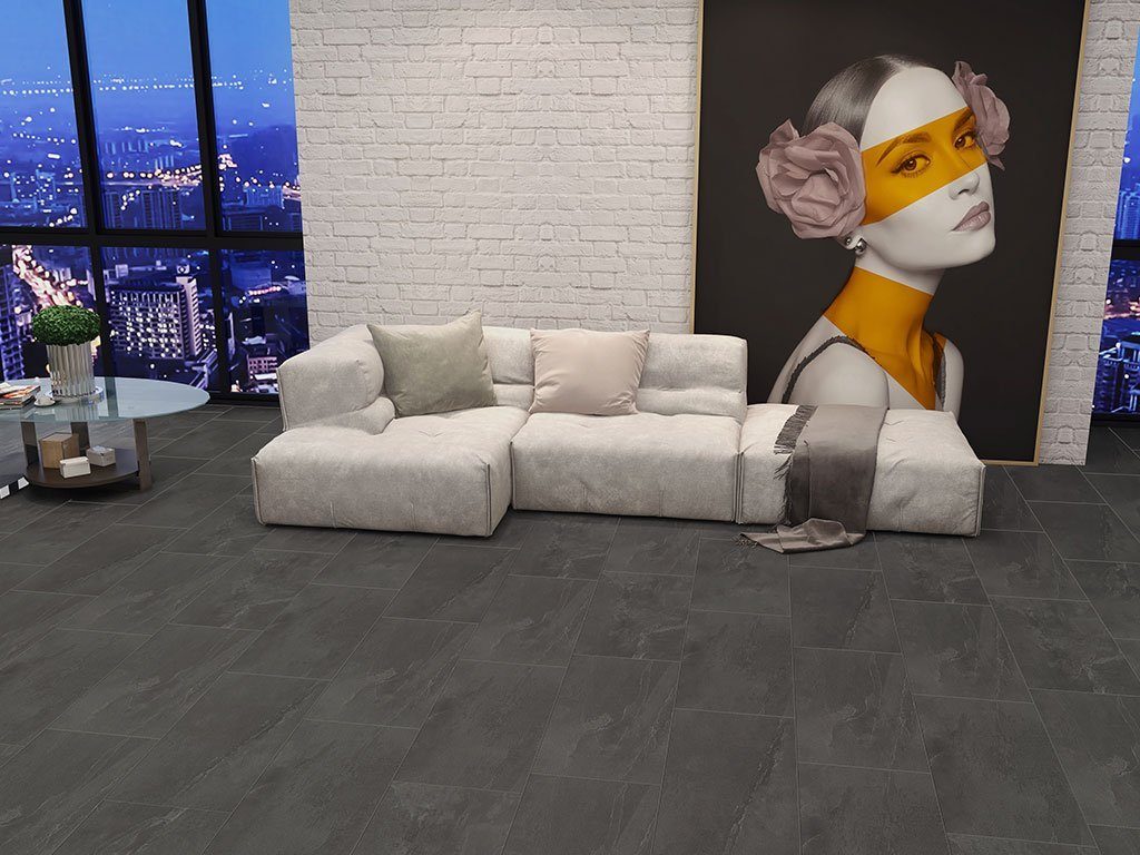 Stilewo Vinylfliesen 1 m2 Stilewo Klick-Fliesen Steinoptik