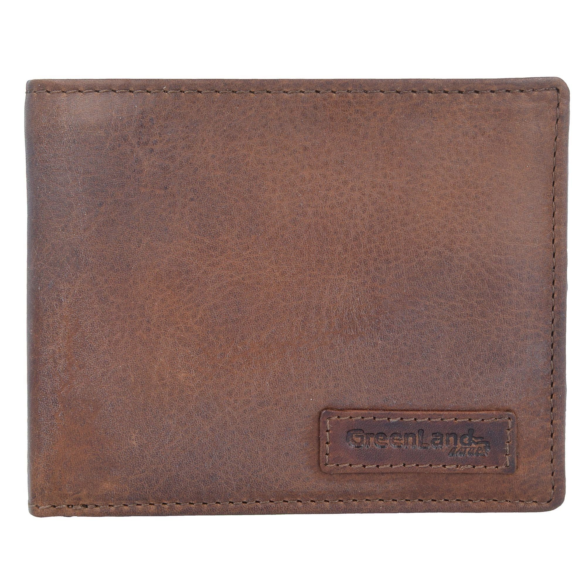 GreenLand Nature Geldbörse Soft & Safe, Leder