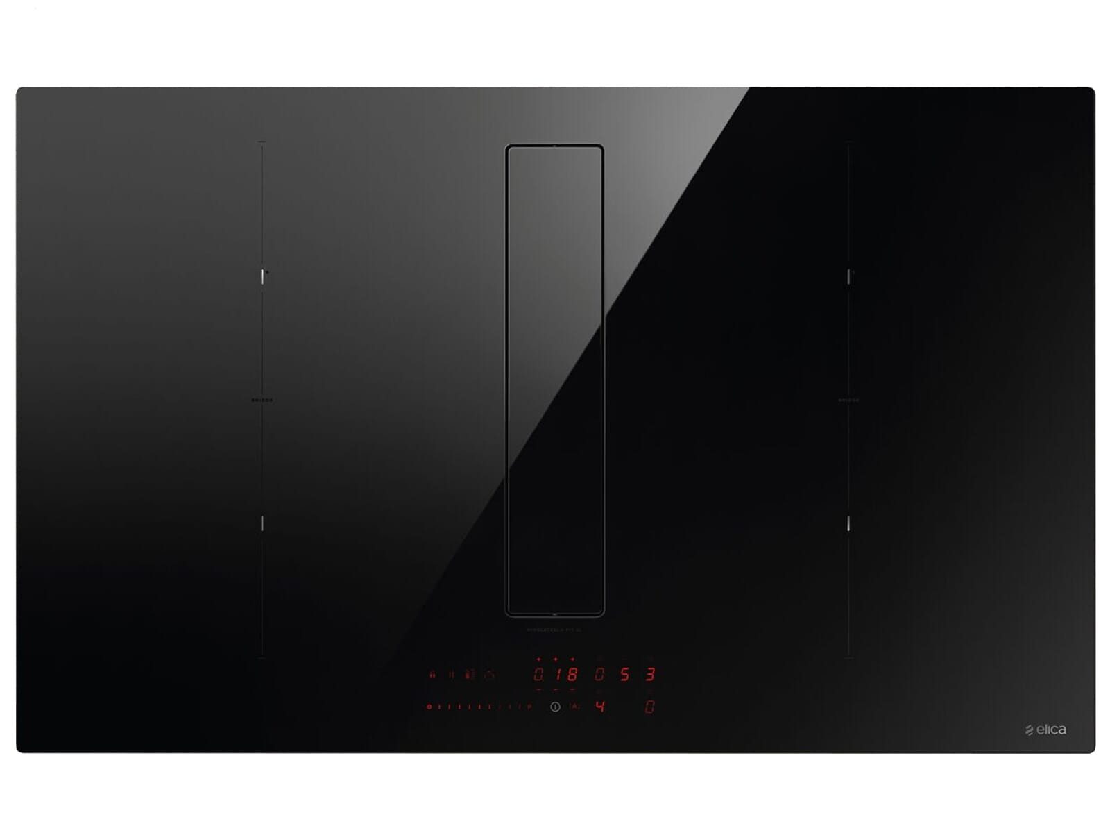 Elica Kochfeld mit Dunstabzug PRF0179476, Timer, TouchControl-Bedienung