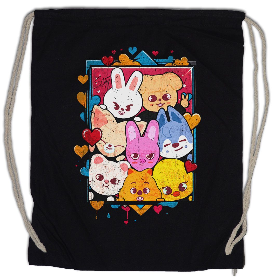 Urban Backwoods Turnbeutel Cute Korean Kids Turnbeutel Music Kpop K-Pop 4th Generation Stray Boy (1-tlg), Group Idol Band Fandom