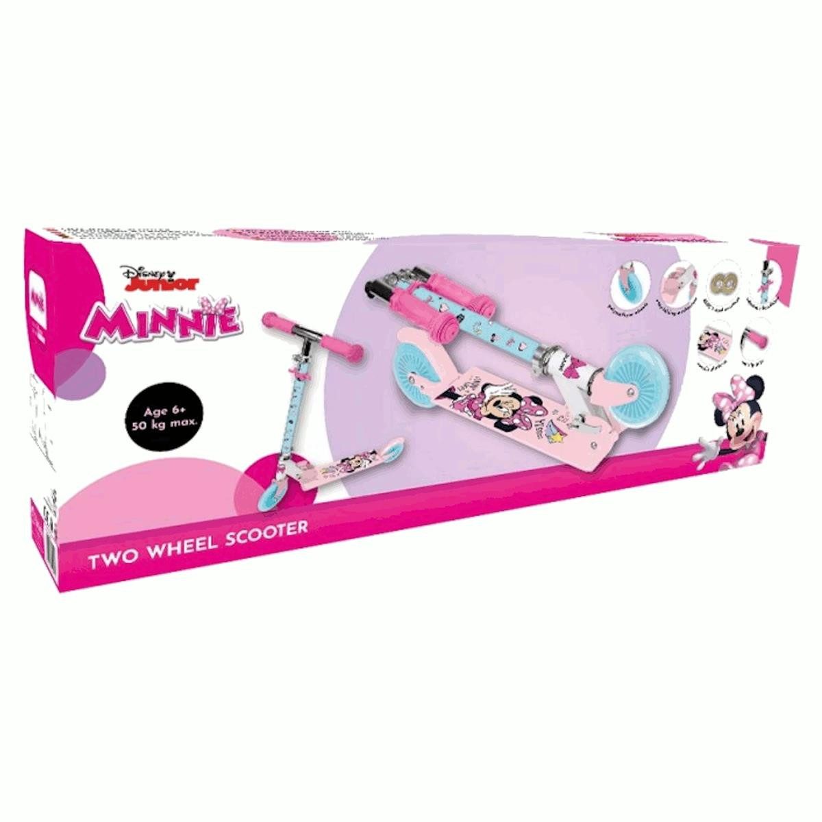 Cityroller Kinder Scooter mit Minnie Mouse Motiv, Angesagt & Modern