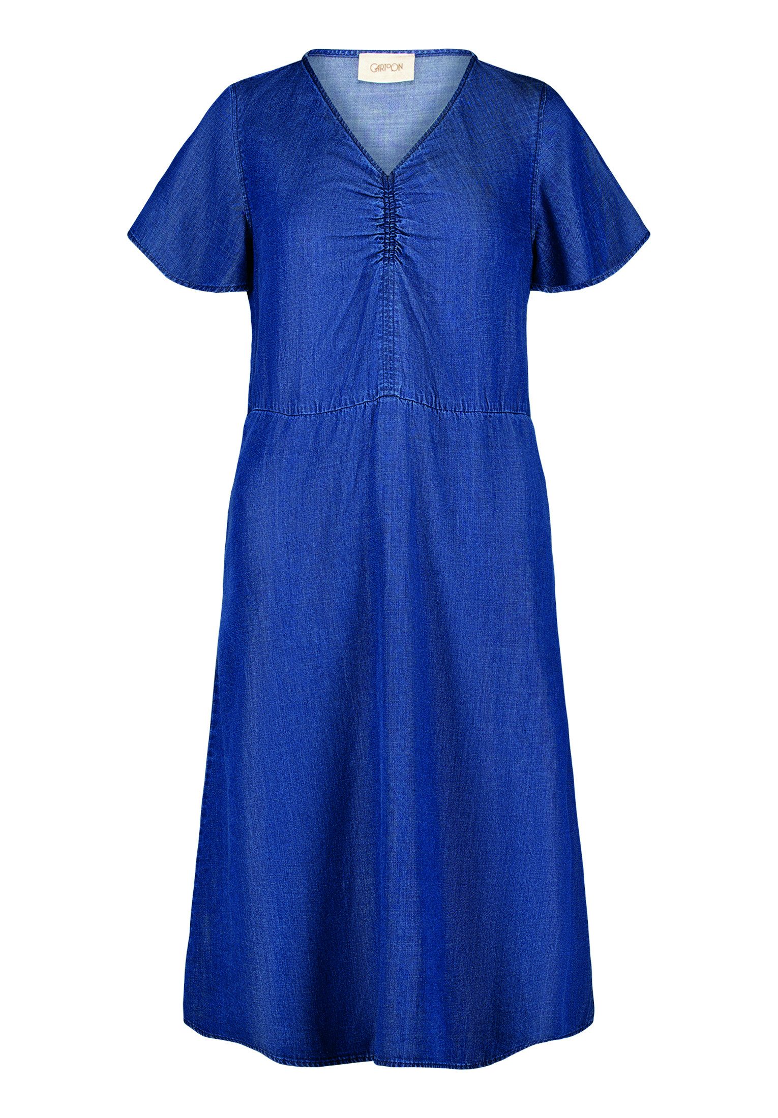 Cartoon Druckkleid Damen mit Flügelärmeln