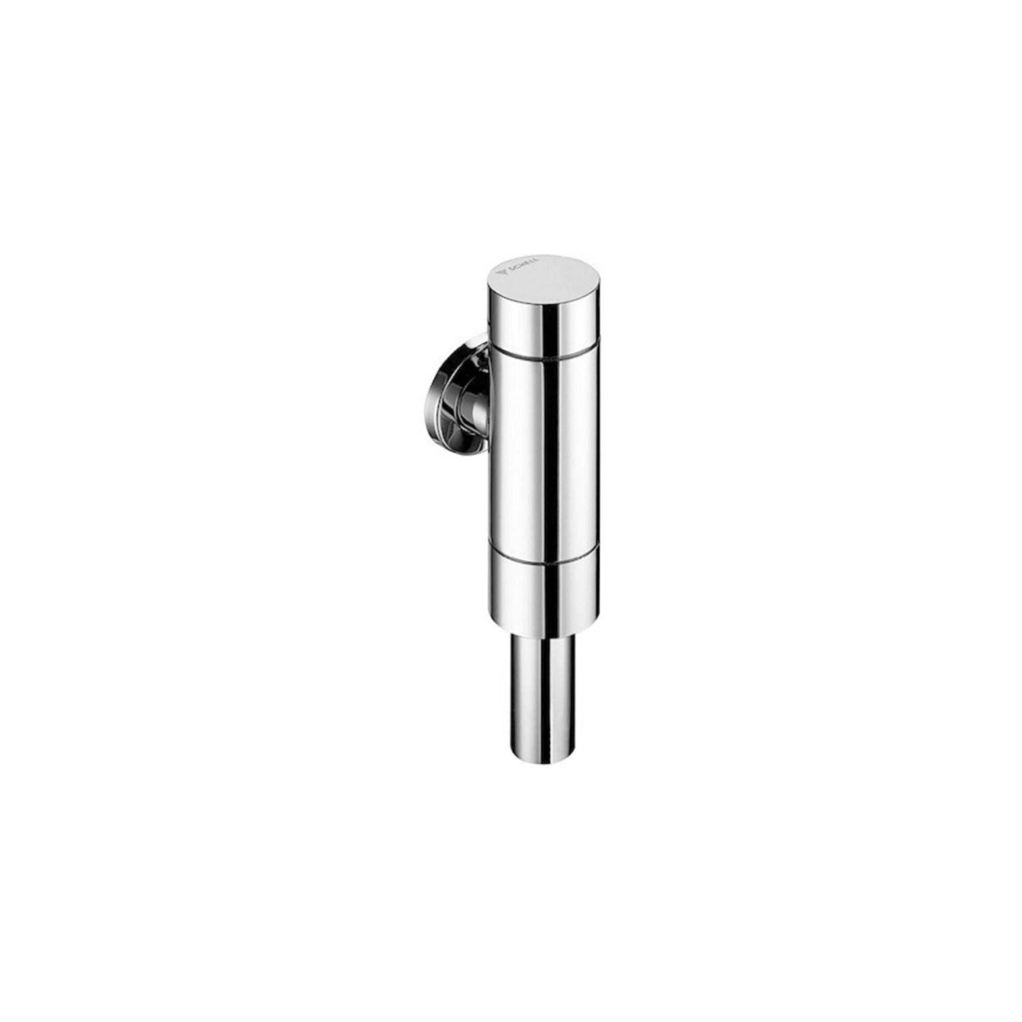 Schell Tiefspül-WC Schell WC-Druckspüler SCHELLOMAT BASIC DN 20, verchromt