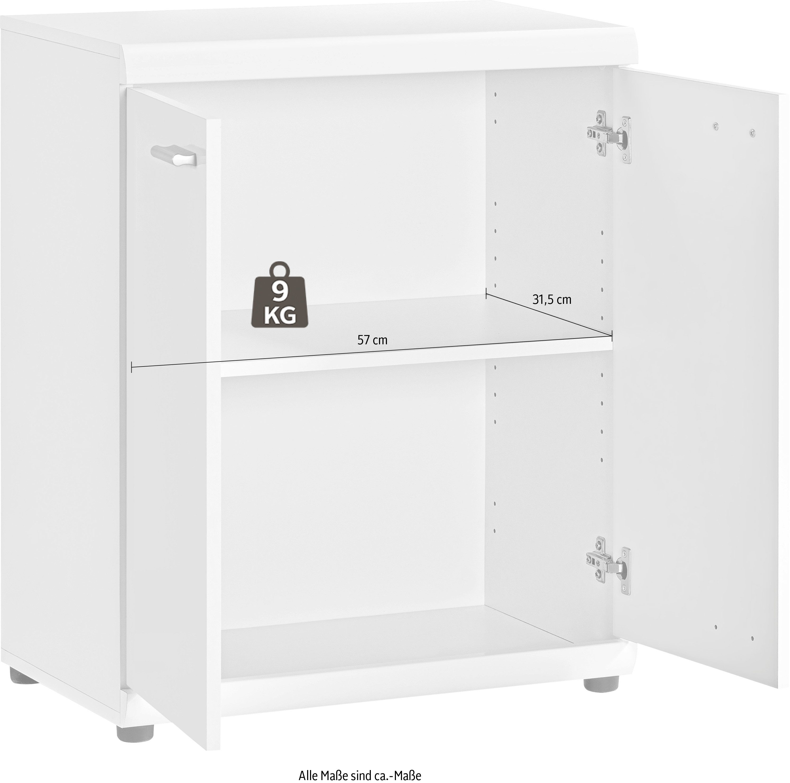 Procontour Sideboard Sun BESTSELLER! (OTTOs Choice), Höhe 74cm, mit variabel verstellbaren Einlegeböden