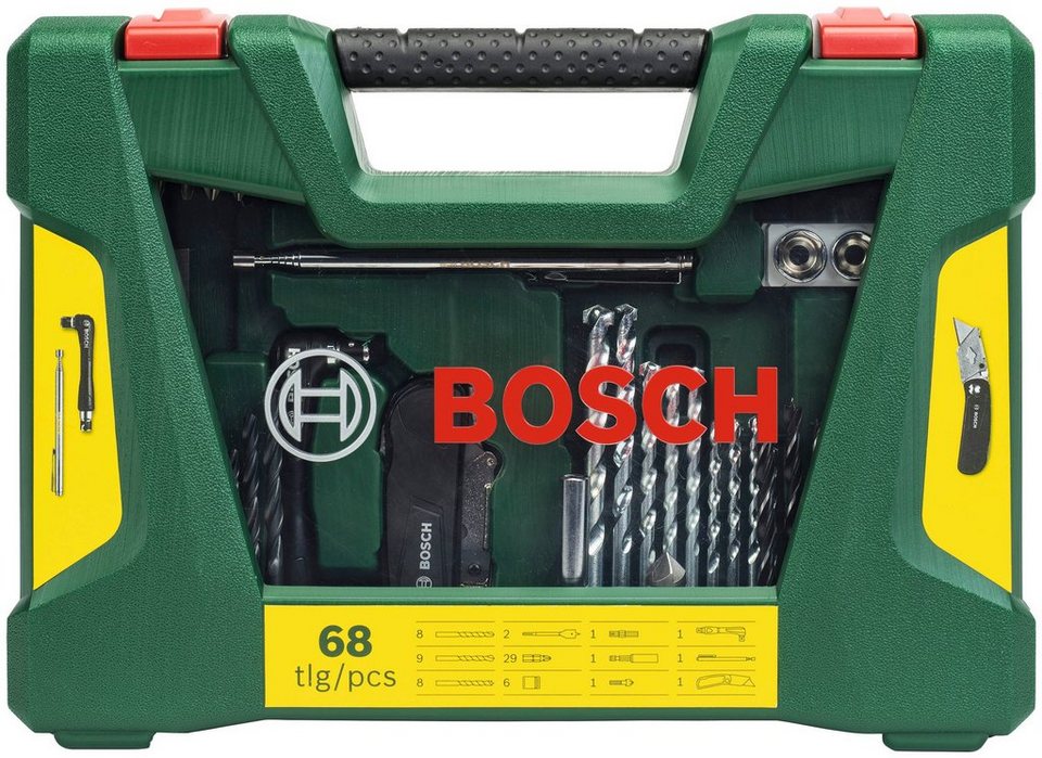 Bosch Home & Garden Bohrer- und Bitset 68-teilige V-Line Box, Set,