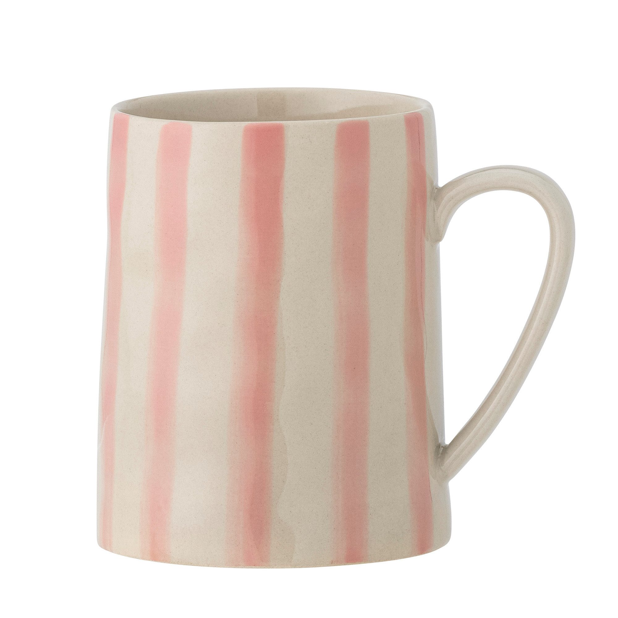 Bloomingville Tasse Bloomingville Begonia Becher, Rose, 440 ml, Steingut
