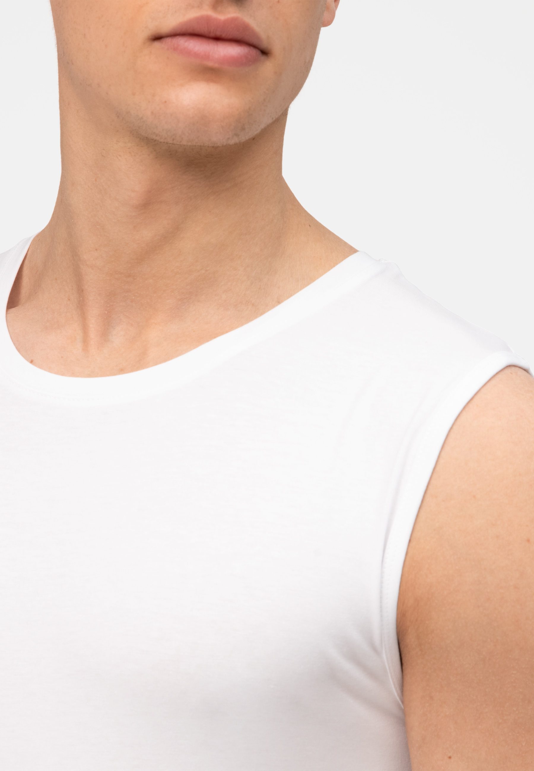 OLYMP T-Shirt OLYMP Level Five Unterzieh-T-Shirt, Body Fit – Bild 5 von 5