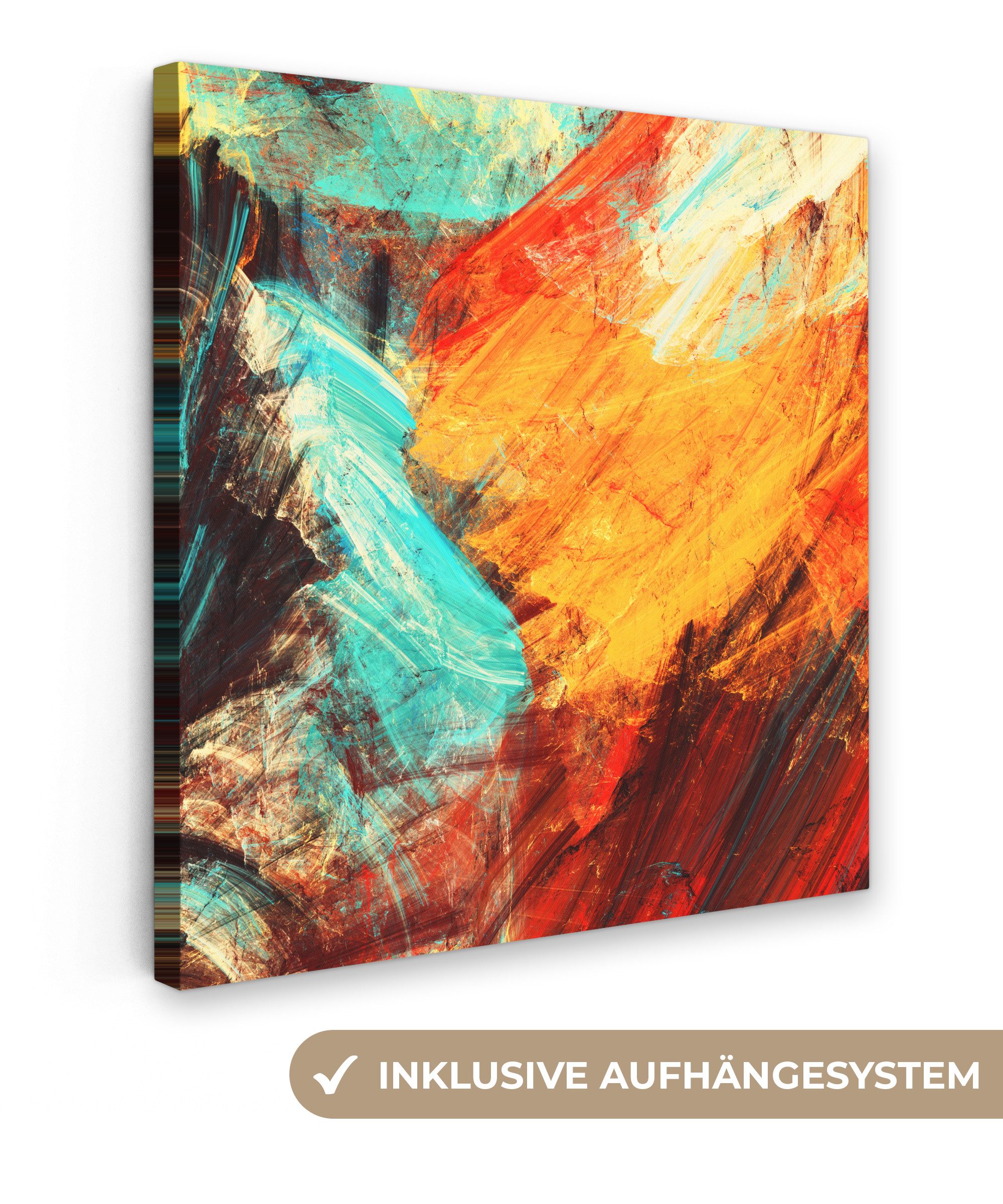 Streifen malen - Bunt