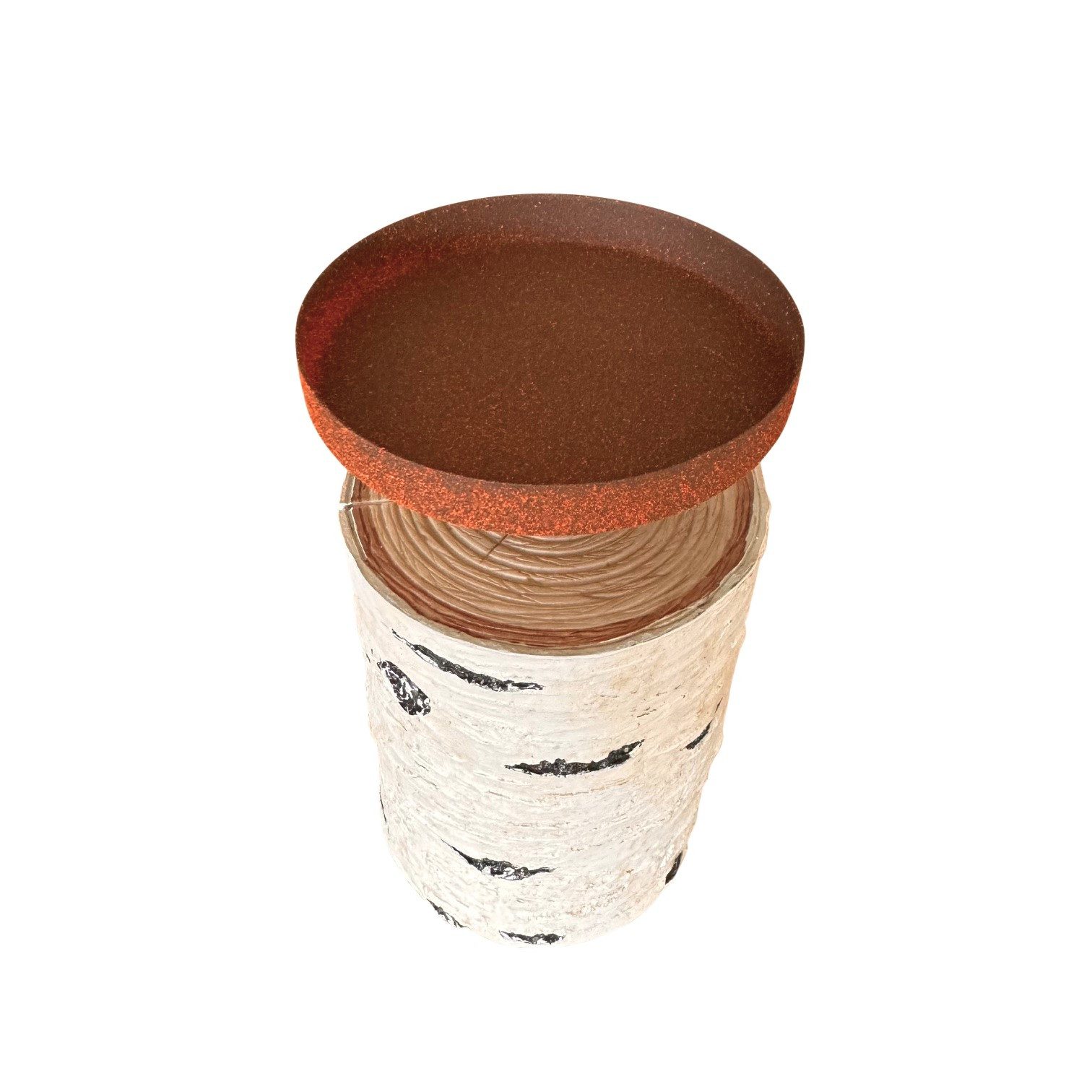 Online-Fuchs Kerzenhalter 4er Set Kerzenständer in Birkenoptik aus Polyresi günstig online kaufen