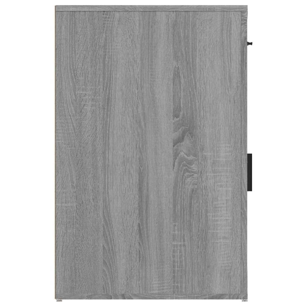 Kleiderschrank cm Holzwerkstoff Grau Büroschrank Sonoma (1-St) 40x49x75 vidaXL