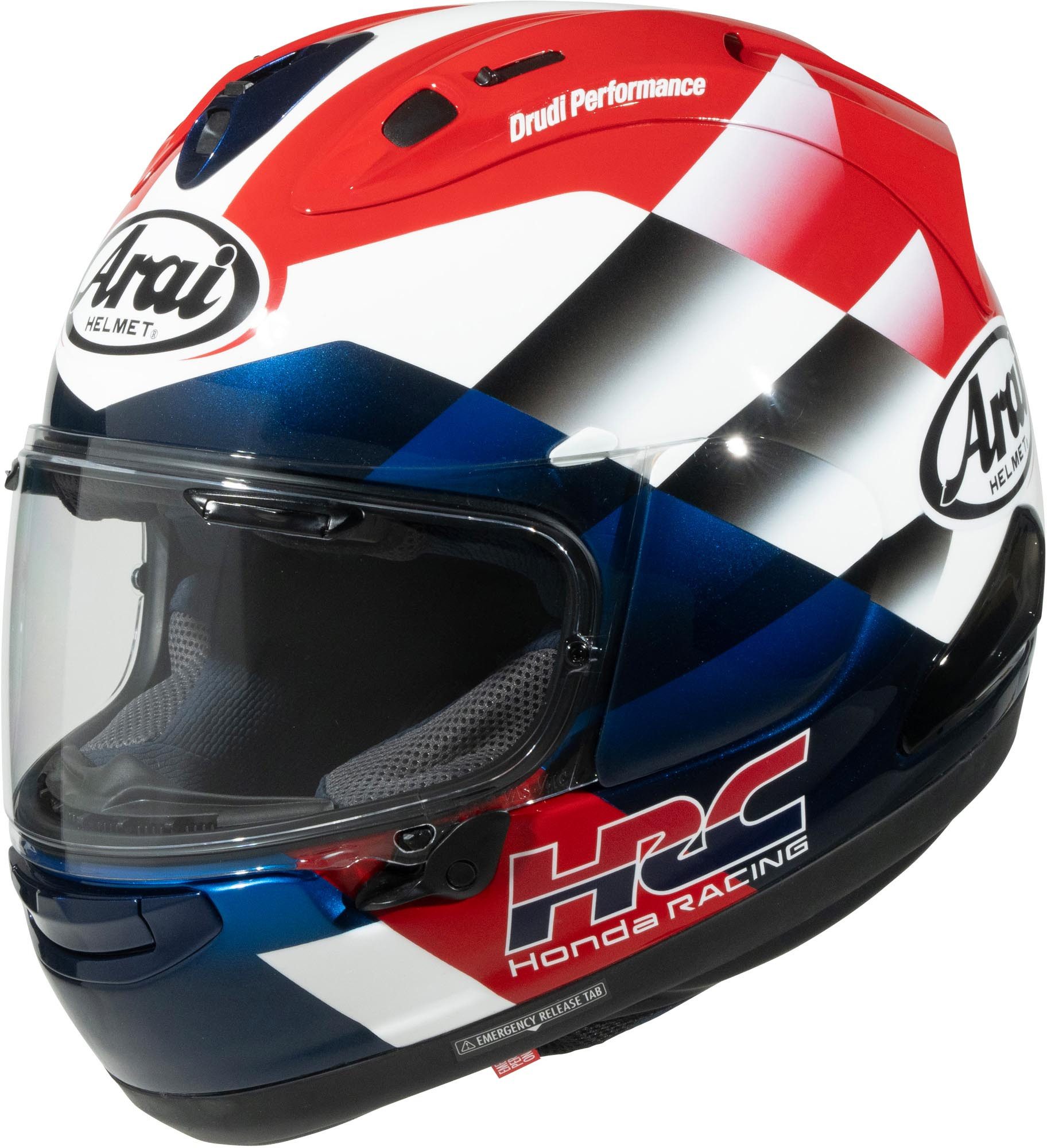 Arai Motorradhelm RX-7V Evo HRC-SP Replica Helm, Vorbereitet Für Kommunikationssystem,notfallsystem-polsterung (eq