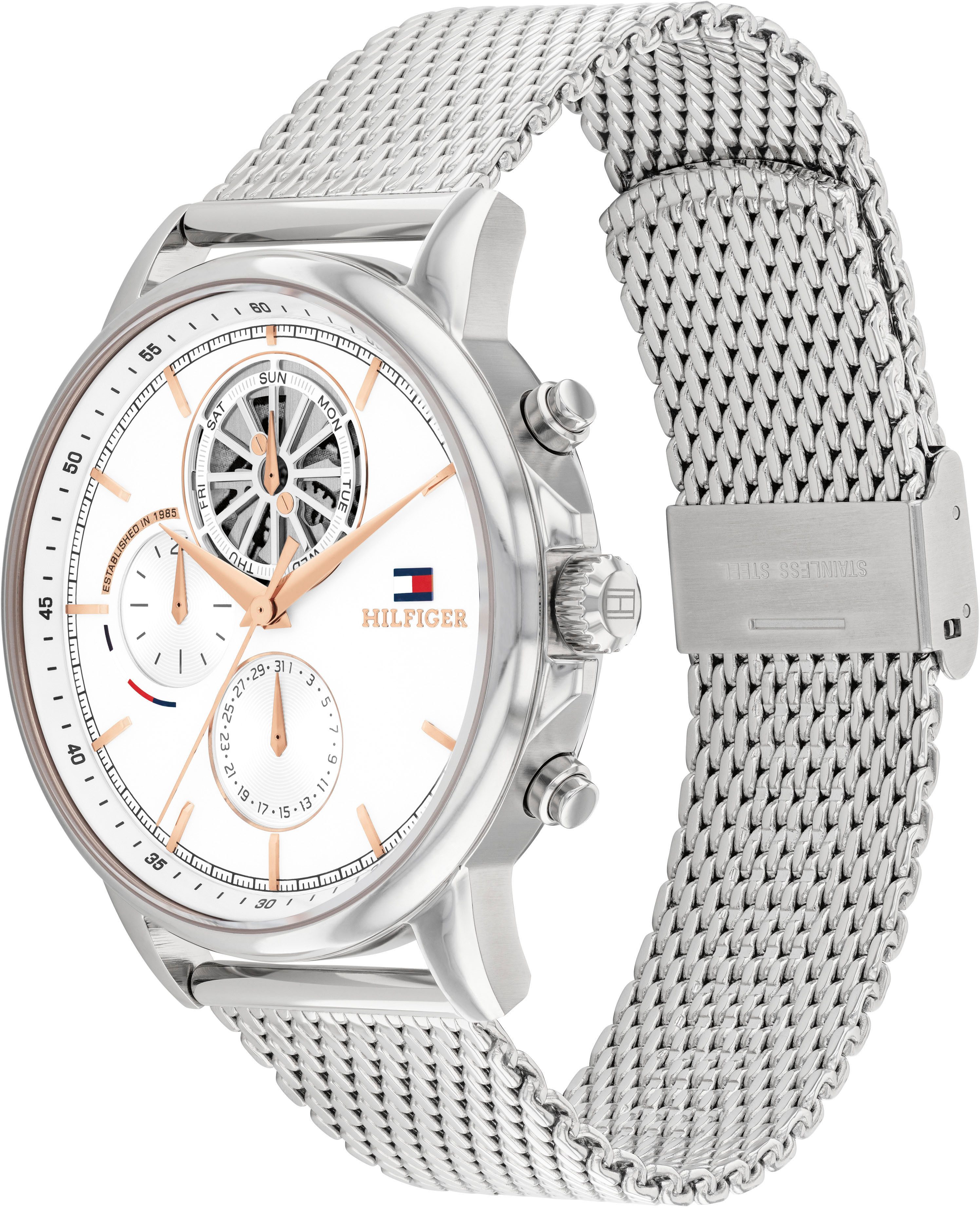 Tommy Hilfiger Multifunktionsuhr STEWART 1710682, Quarzuhr, Armbanduhr, Her günstig online kaufen