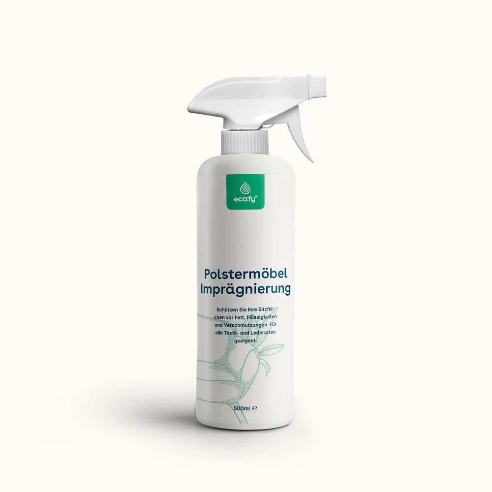 eco:fy Polstermöbel-Imprägnierspray Imprägnierspray (1 St), Nachhaltiger Abperleffekt