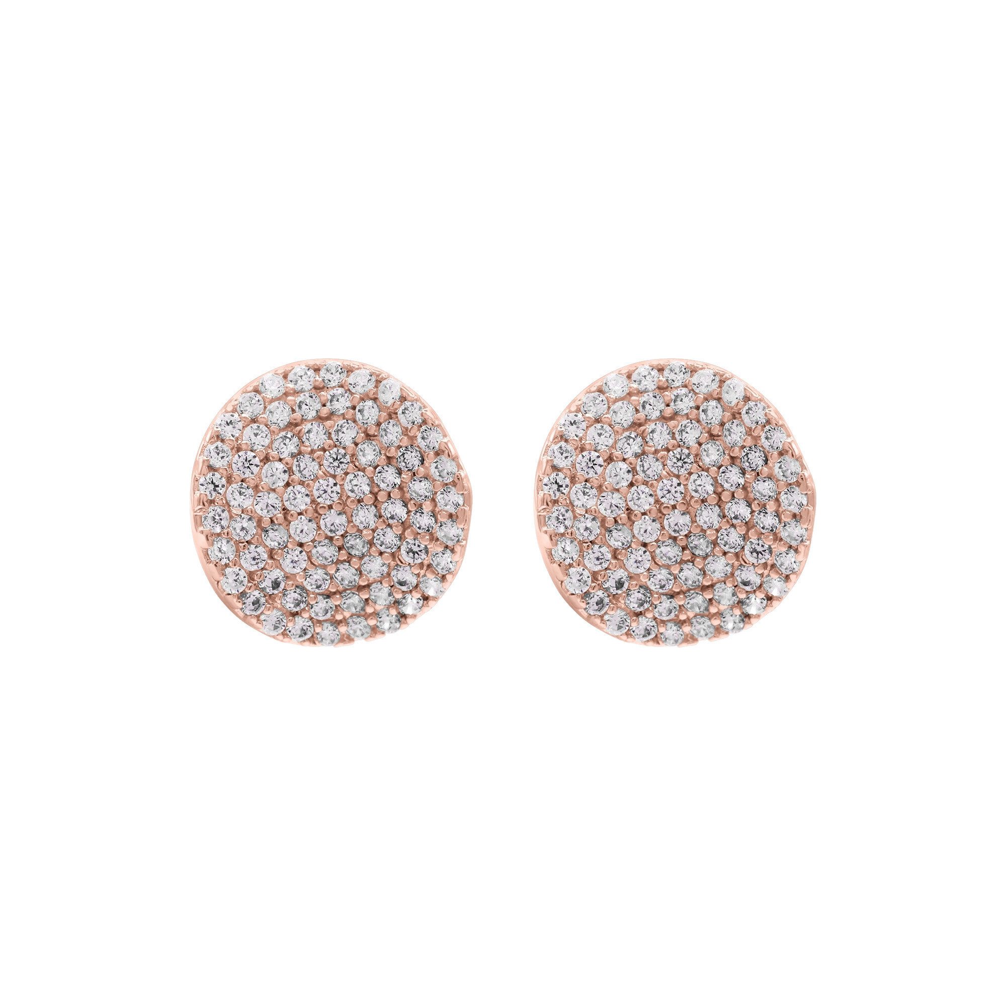 Heideman Paar Ohrstecker Lilli rose goldfarben (Ohrringe, inkl. Geschenkverpackung), Ohrringe mit Steinen
