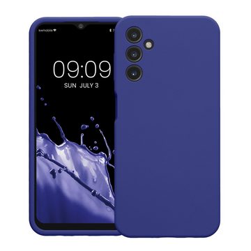 kwmobile Handyhülle Hülle für Samsung Galaxy A14 5G, Hülle Silikon gummiert - Handyhülle - Handy Case in Blauviolett