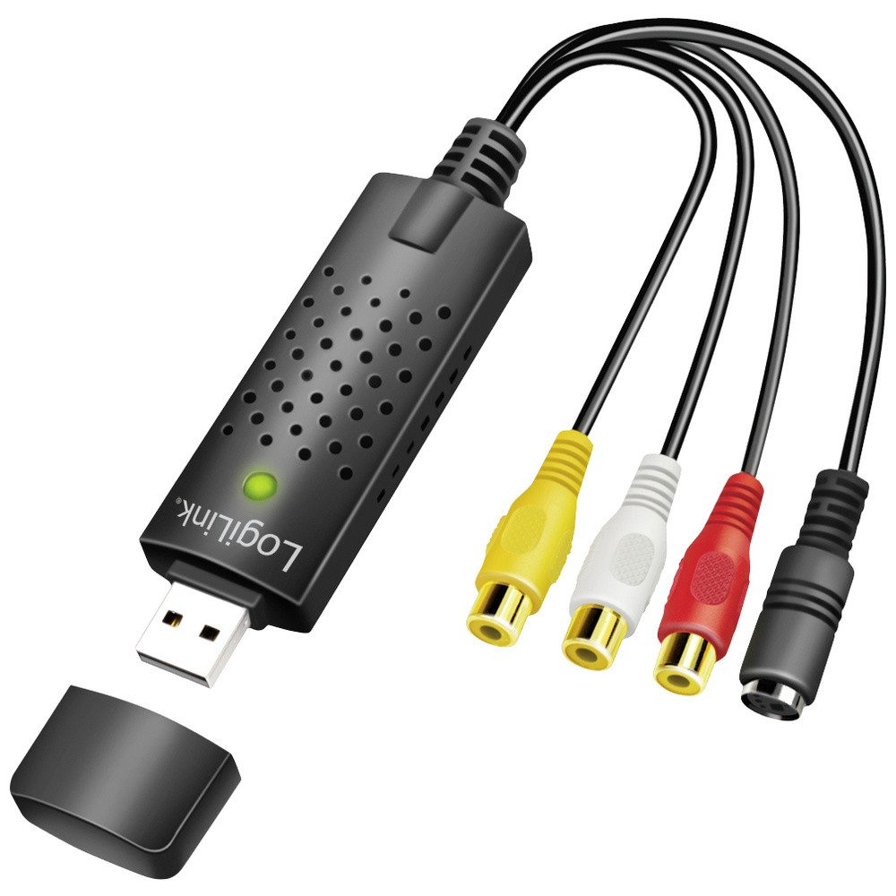 LogiLink LogiLink VG0030A Video Grabber Full-HD-Auflösung Gameplay-Aufnahmegerät