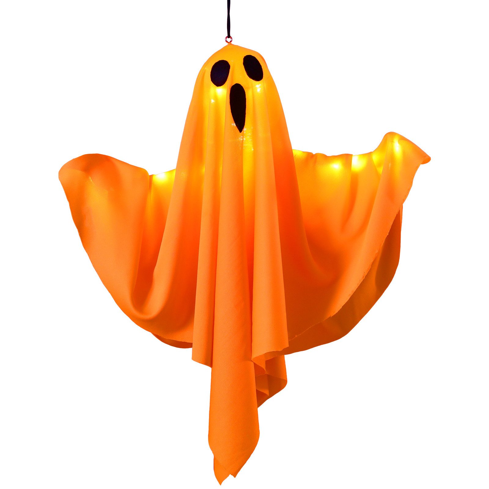 MUPOO LED-Lichterkette Halloween Deko Lichter,Geister Laterne günstig online kaufen