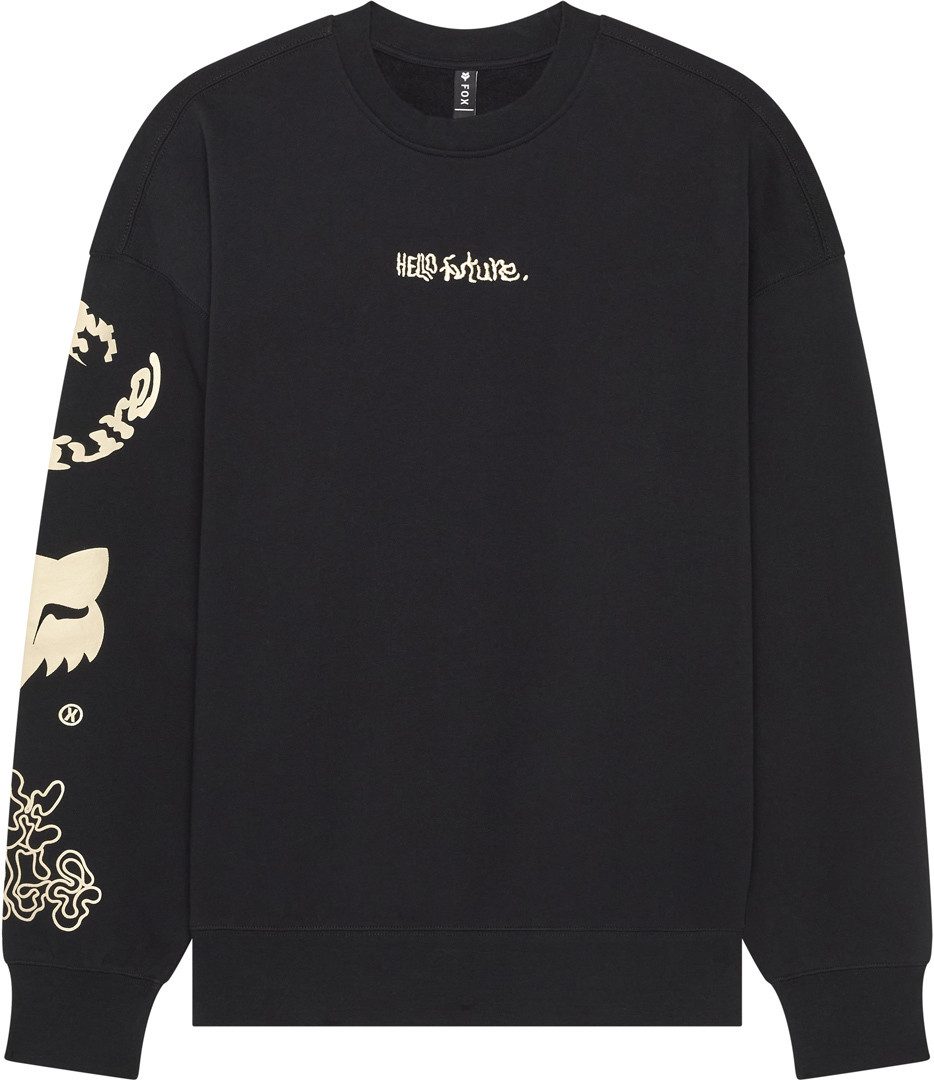Fox Racing Sweatshirt Hello Future Oversized Crew Pullover