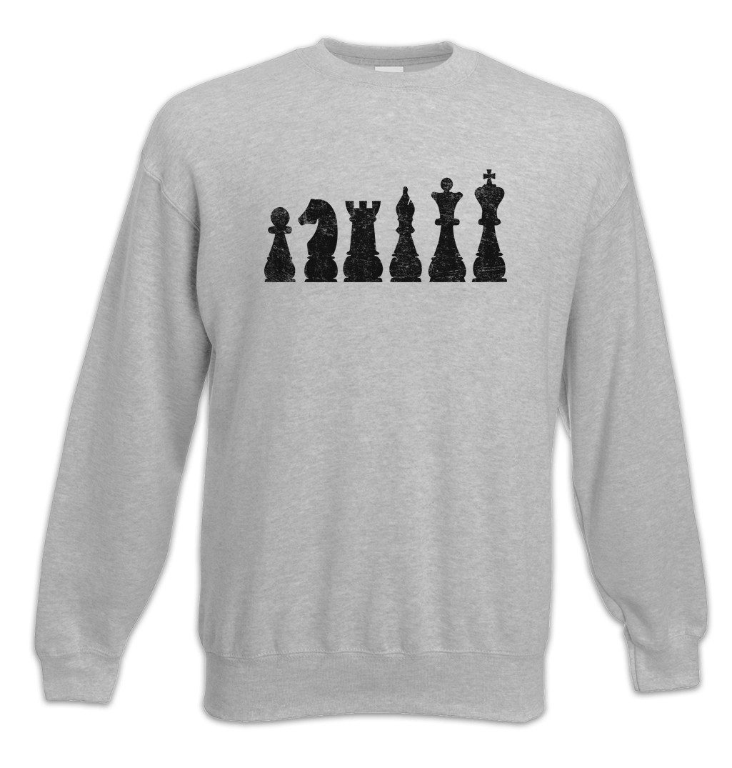 Sweatshirt Chess II Sweatshirt Schachmatt Schach Checkmated Queen Spiel Königin
