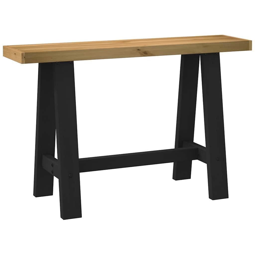 vidaXL Laptoptisch Konsolentisch NOAIN A-Form-Beine 120x30x75 günstig online kaufen