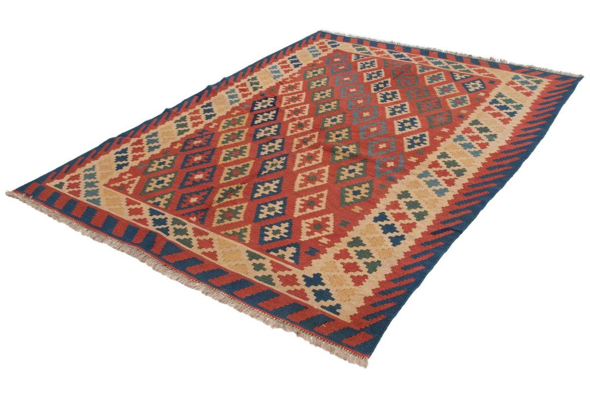 Orientteppich Kelim Fars 157x205 Handgewebter Perserteppich, Trading, Orientteppich rechteckig, / Höhe: mm 4 Nain