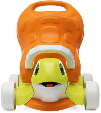 Chicco Lauflernhilfe Walk&Ride Turtle, teilweise aus recyceltem Material; Made in Europe