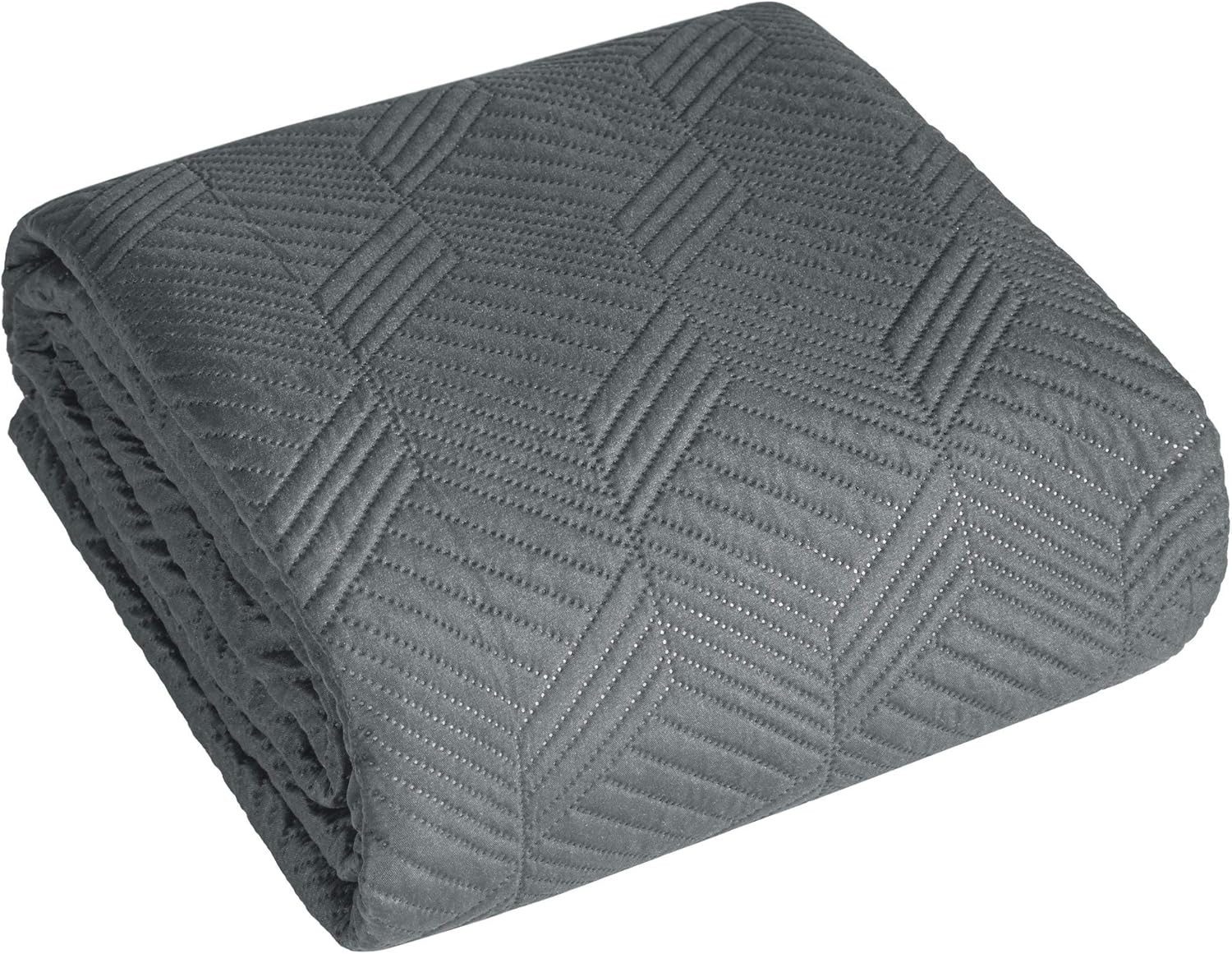 Design91 Bettüberwurf Zweiseitige Decke, dekorative Decke günstig online kaufen