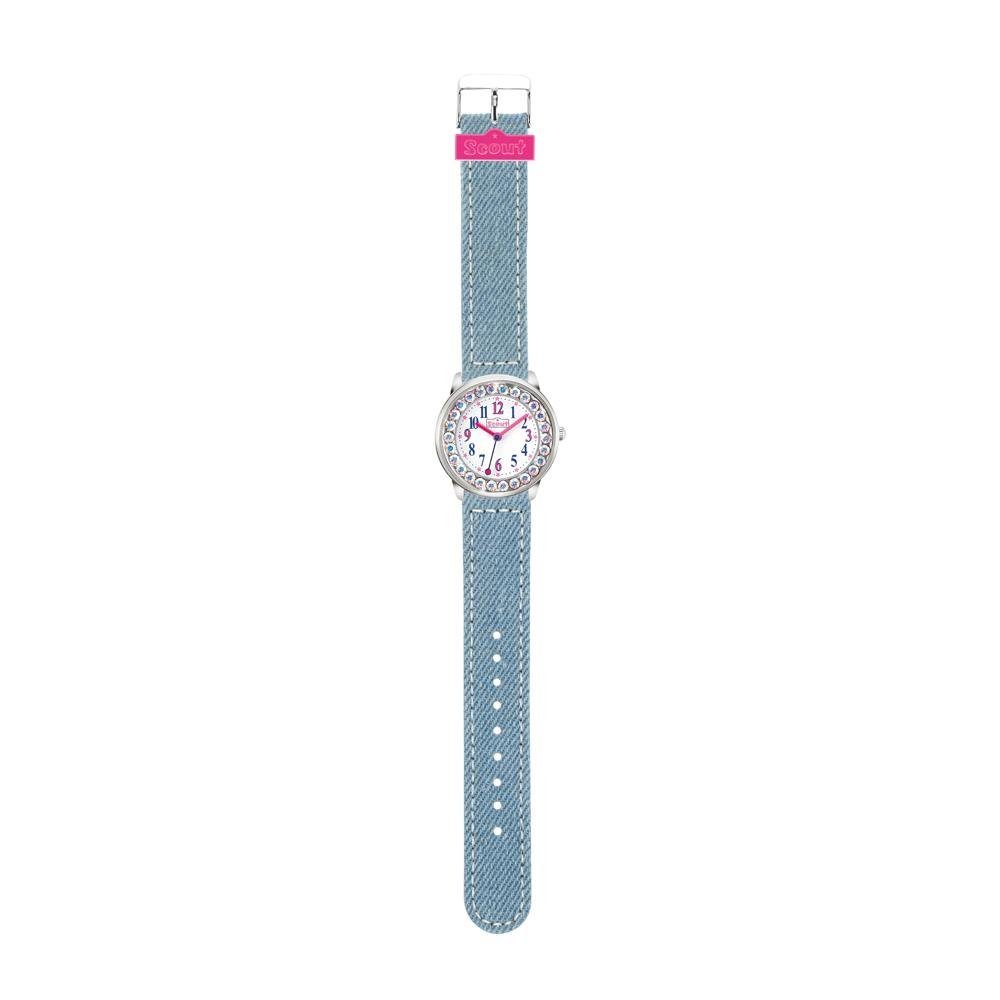 Scout Quarzuhr Scout Mdchen Analog Quarz Uhr mit Lederimitat Armband 280381008