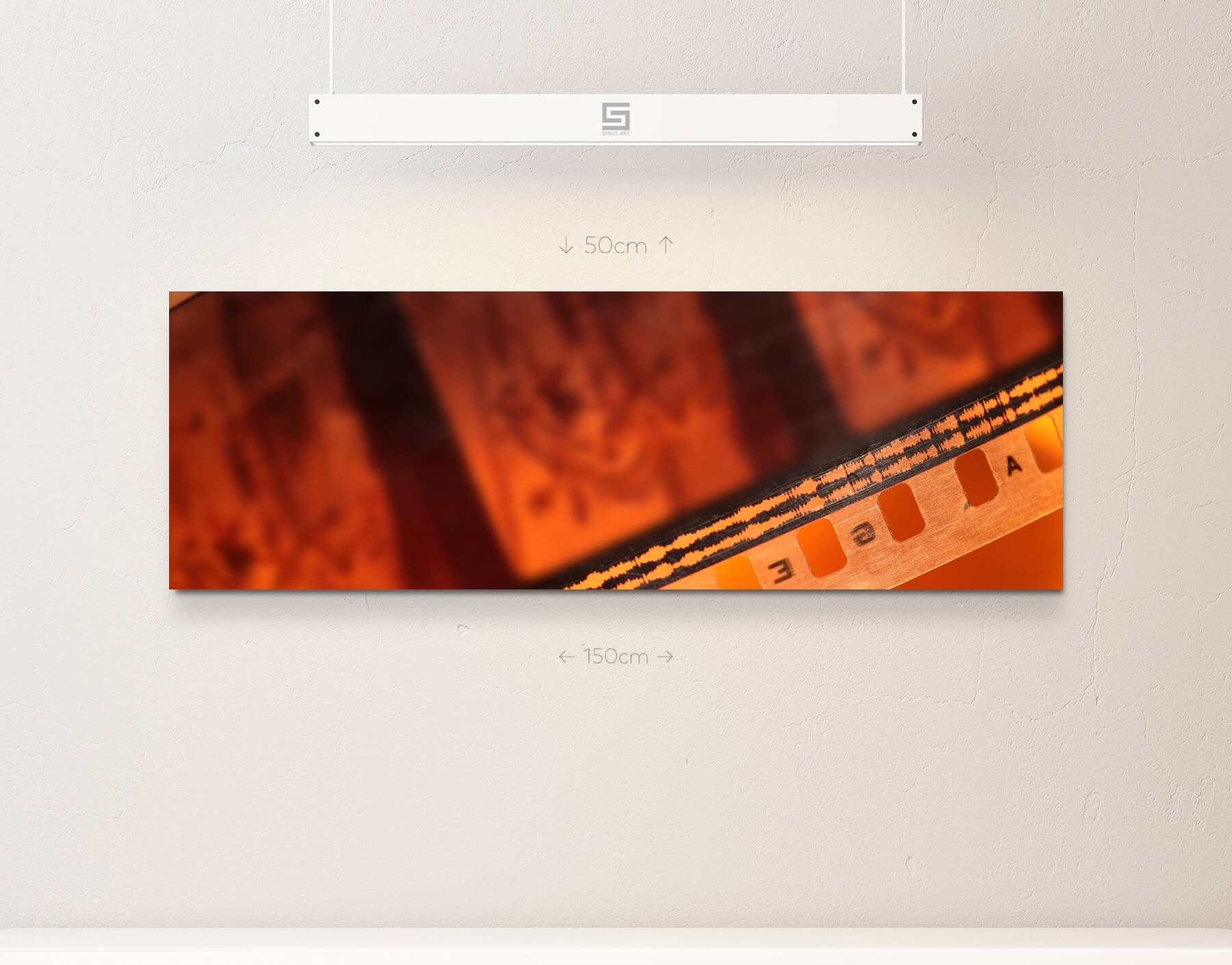 Sinus Art Leinwandbild Retro  Filmstreifen günstig online kaufen