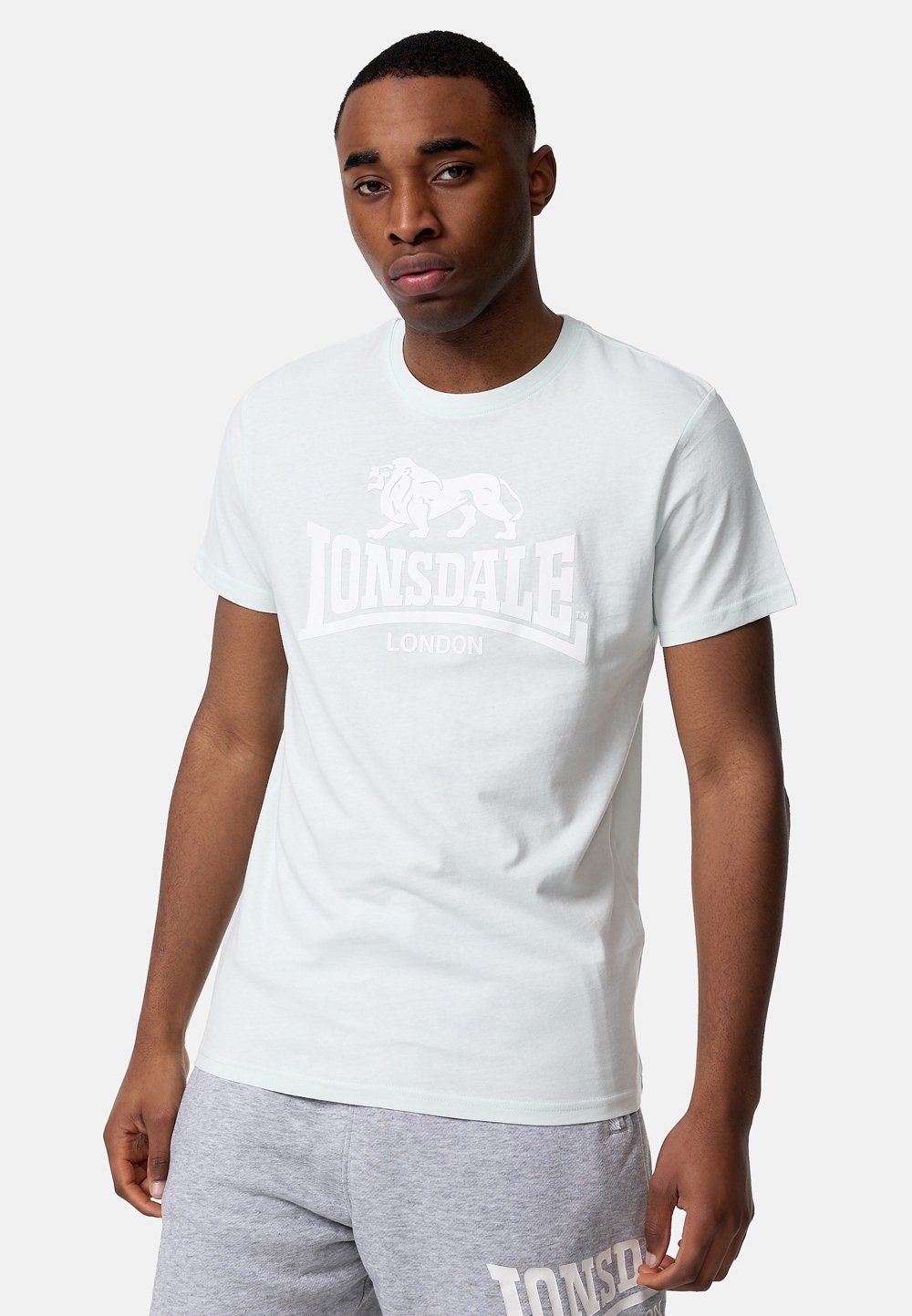 Lonsdale T-Shirt ST. ERNEY Powder Mint