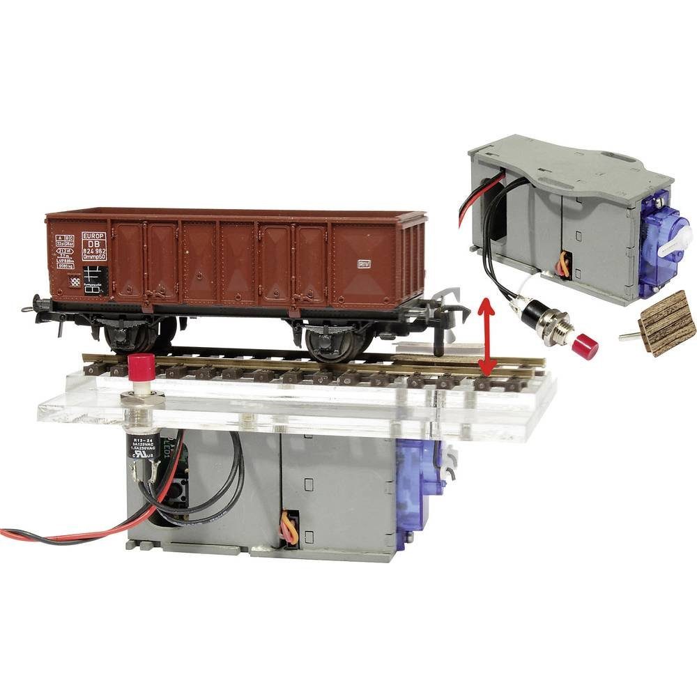 Modelleisenbahn-Weichenantriebe H0 Bausatz Entkuppler
