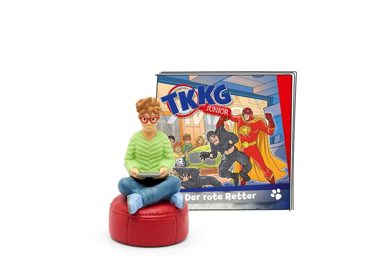 tonies Hörspielfigur TKKG Junior - Der rote Retter - Tonies Hörfigur - 1 Stück, Tonies Hörfigur 10000156 - TKKG Junior - Der rote Retter