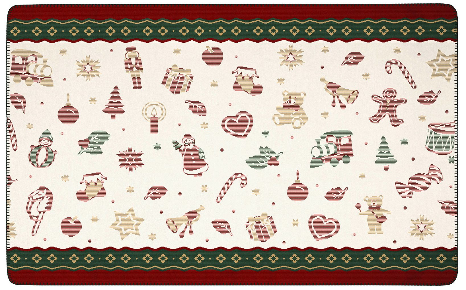 Wohndecke Toy's Delight Little mit Weihnachtsmotiven, günstig online kaufen