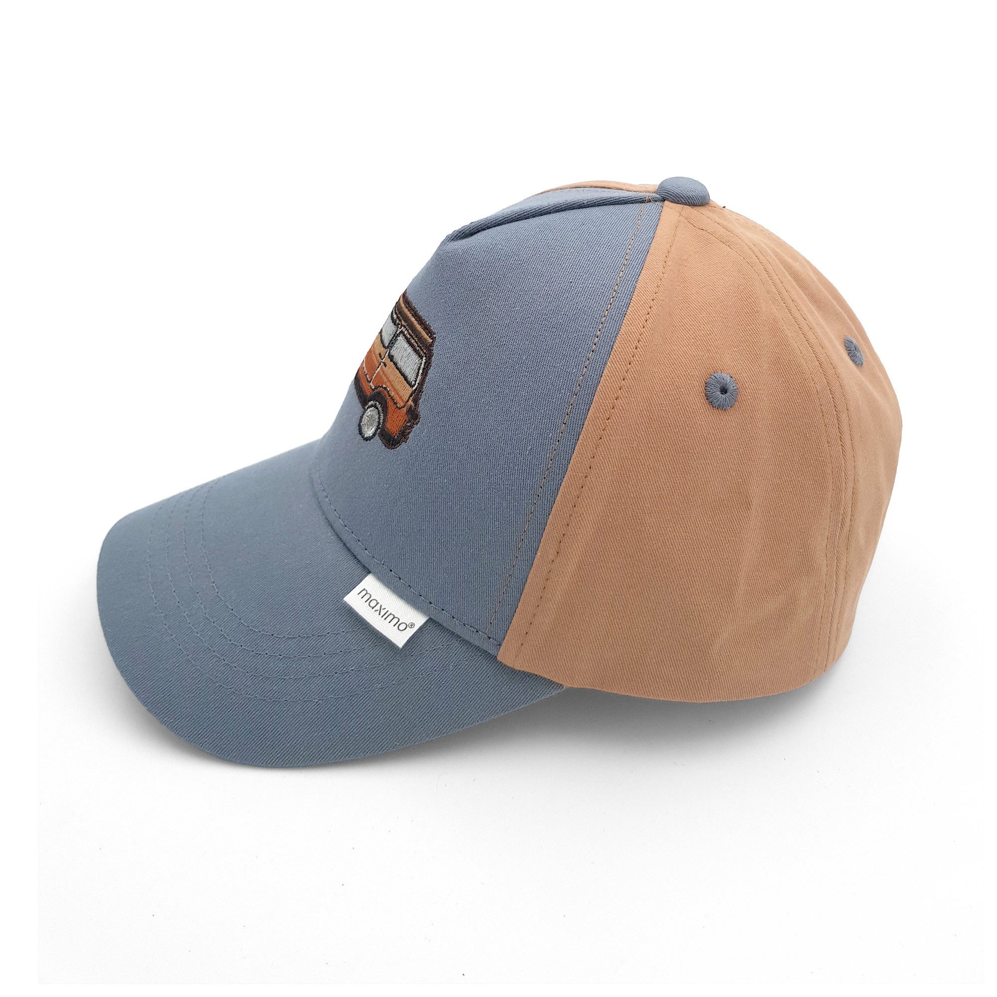 MAXIMO Baseball Cap (1-St) Basecap, Camping-Bus, Klettverschluss, Jungen