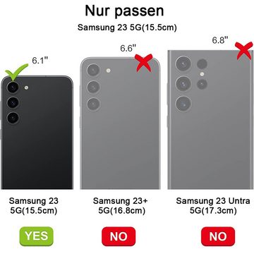 NUODWELL Handyhülle Samsung S23/S23 Ultra und S24/S24 Ultra Hülle, Stoßfeste Schutzhülle
