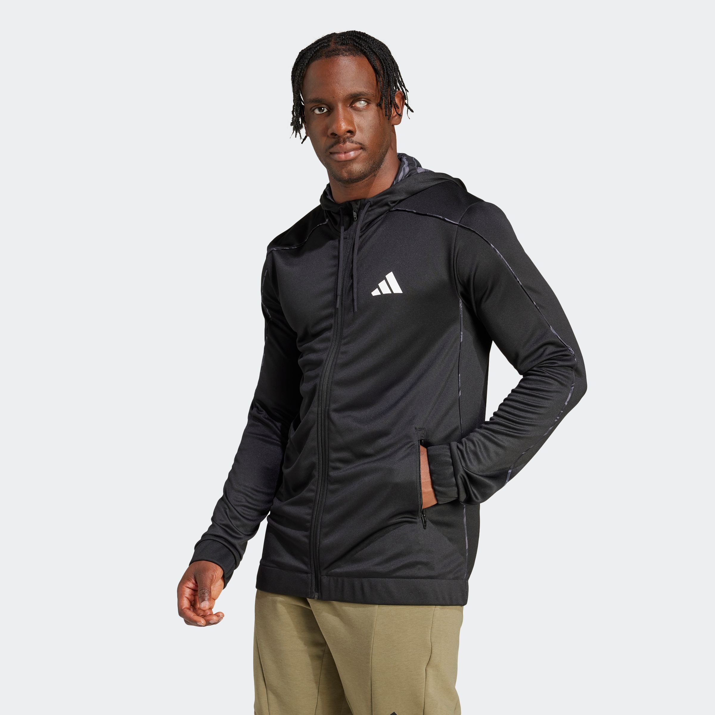 adidas Performance Kapuzensweatjacke CAMO FZ HD (1-tlg) günstig online kaufen