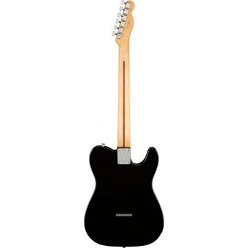 Fender E-Gitarre, Player Telecaster Lefthand MN Black - E-Gitarre für Linkshänder