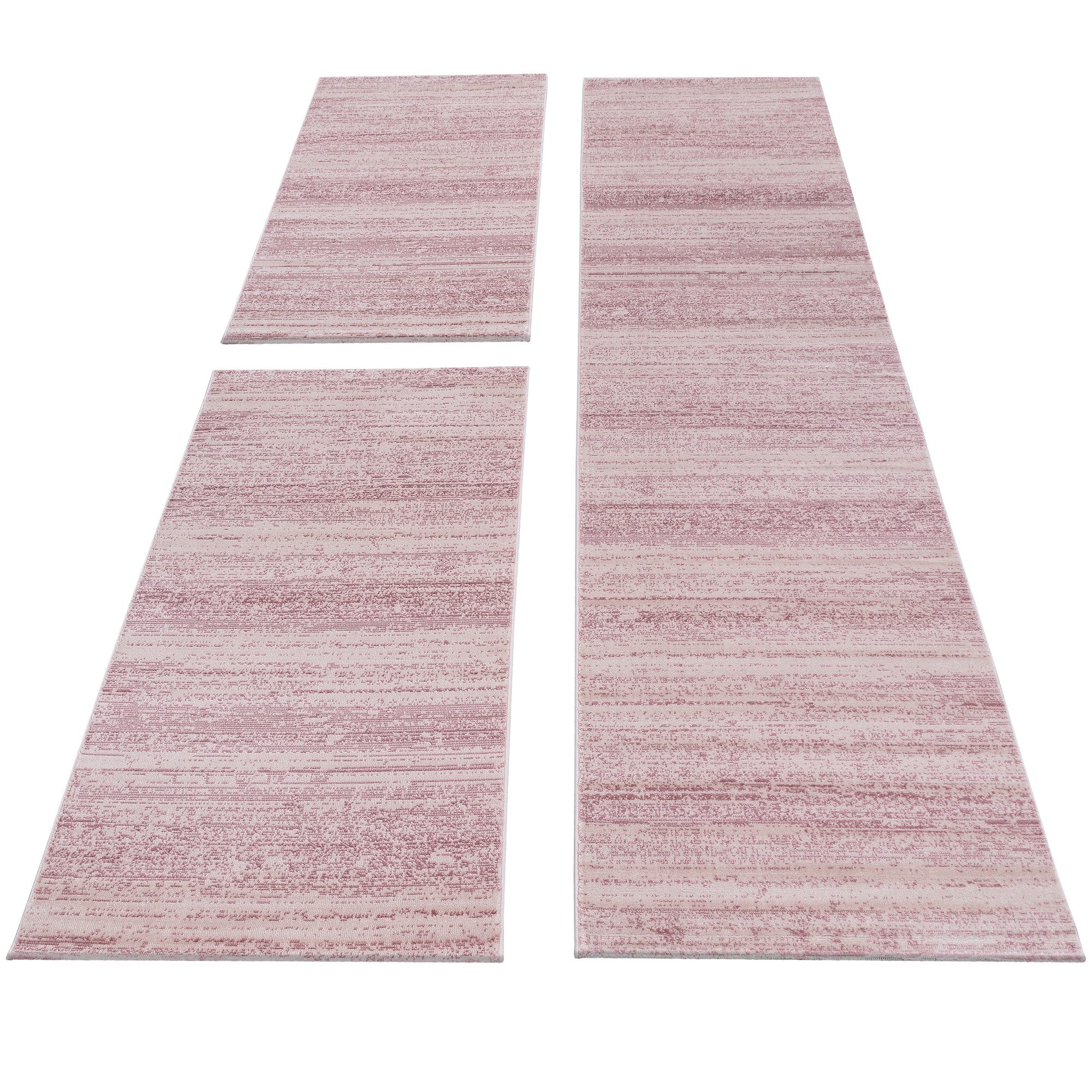 SIMPEX24 Kurzflor-Bettumrandung Unicolor - Einfarbig, Höhe günstig online kaufen