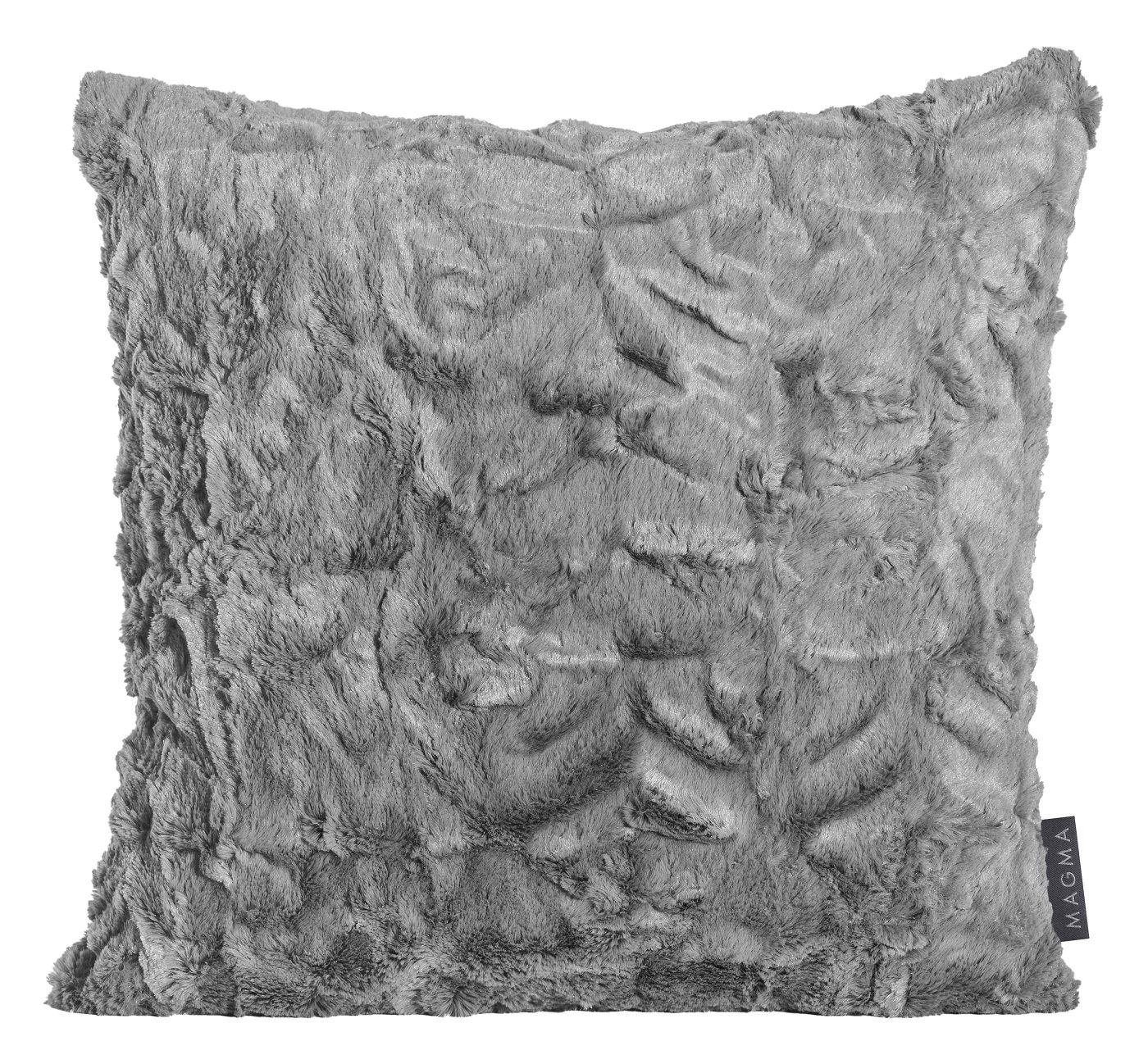 Magma Heimtex Kissenhüllen Zwei FLUFFY 40x40cm Plüsch Kissenhülle Felloptik flauschig kuschelig, (2 Stück)