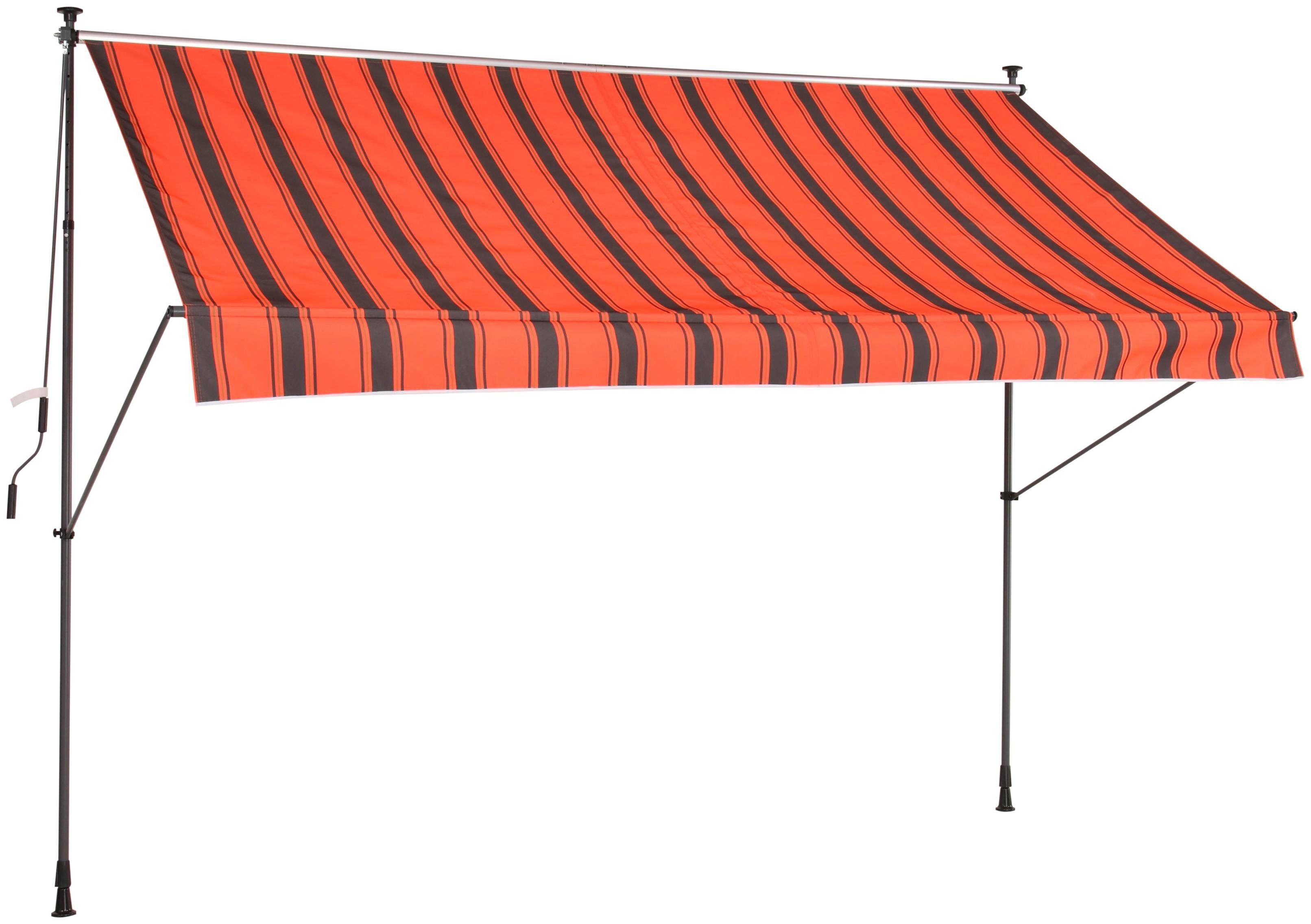 KONIFERA Klemmmarkise Nerja Breite/ Ausfall: 200/120 cm günstig online kaufen