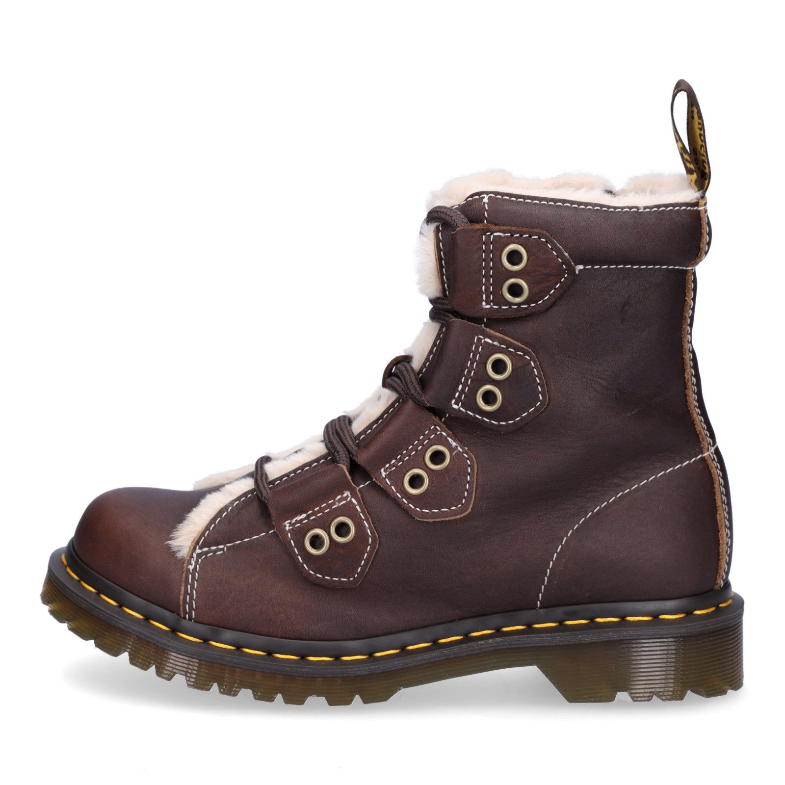 DR. MARTENS Dr. Martens Damen Schnürboot dunkelbraun Schnürboots