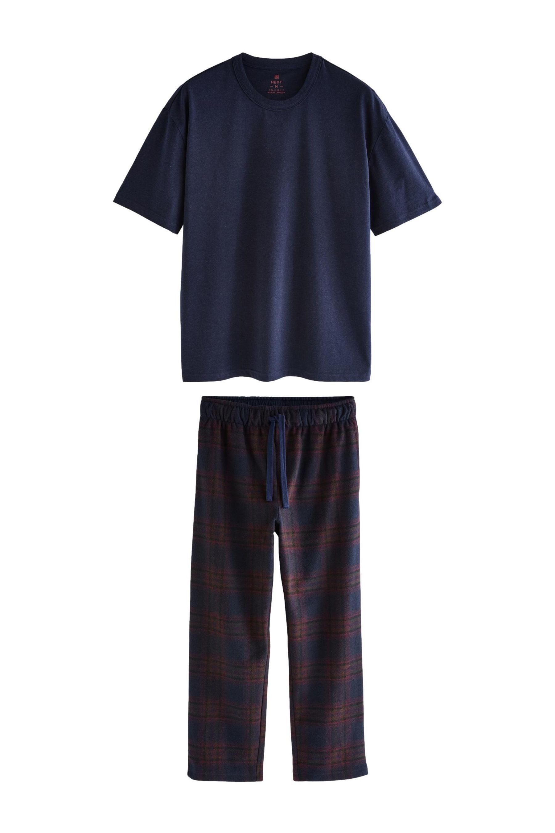 Next Pyjama Kuscheliger, angerauter Schlafanzug (2 günstig online kaufen