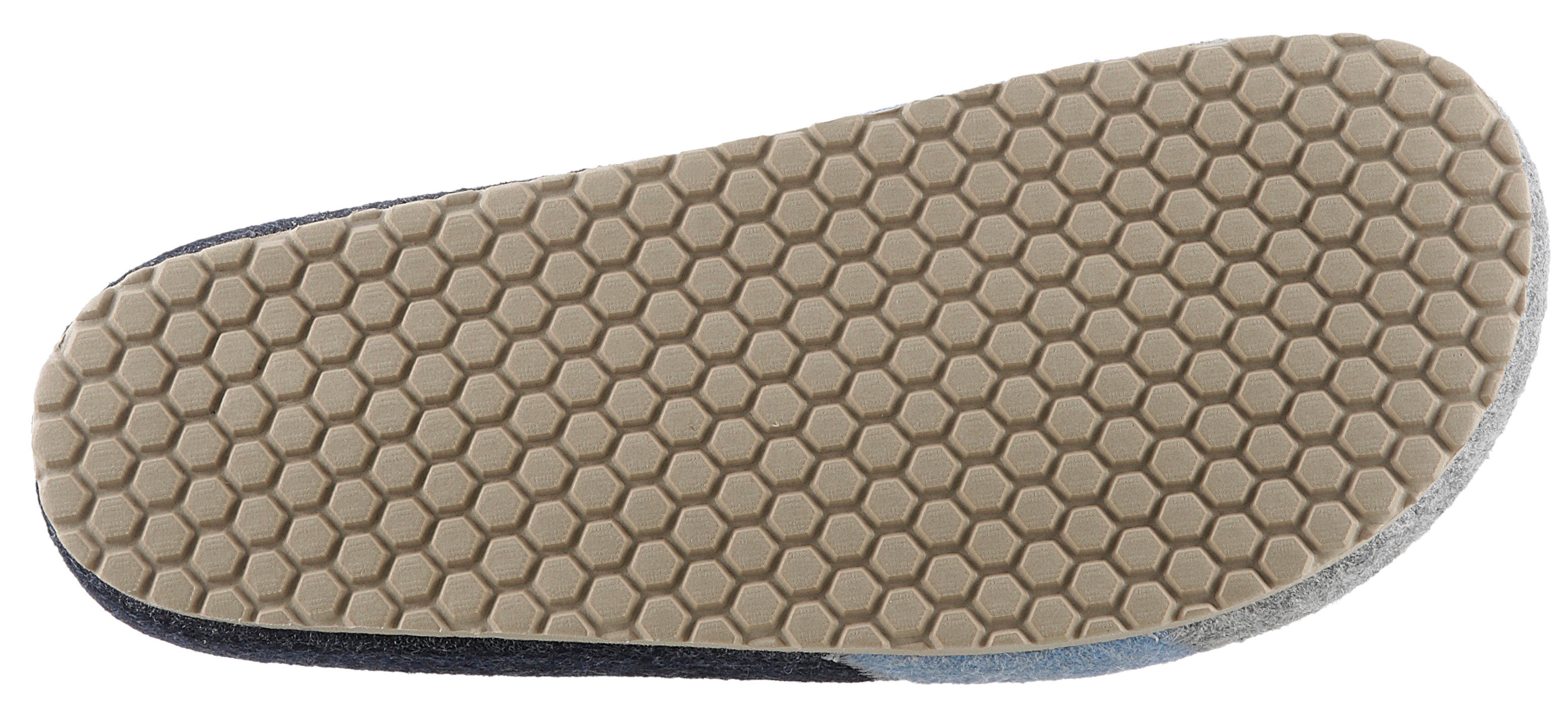 Aniston SHOES Panal Clog, Hausschuh, Homeslipper in Patchwork-Optik