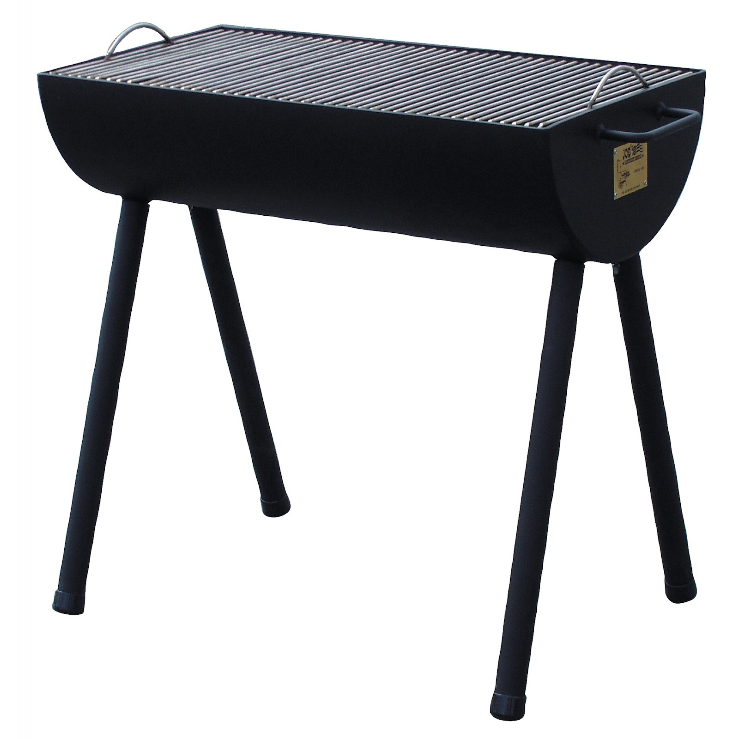Smoker Rumo Barbeque JOEs Half Barrel Grillwanne mit Edelstahlrost JS-33640