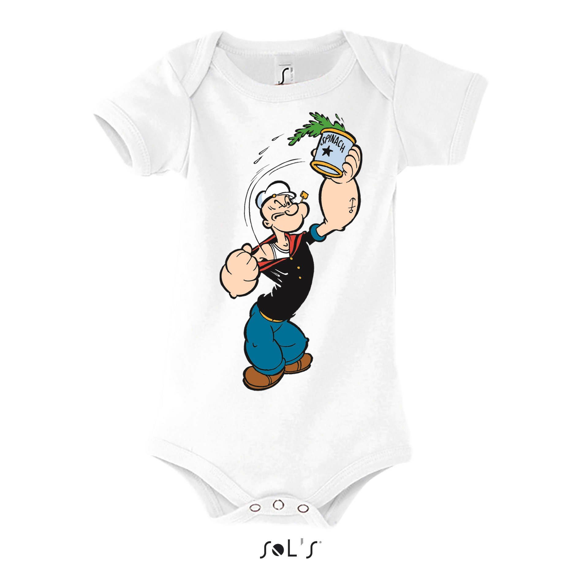 Strampler Baby Popeye Kinder