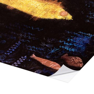 Posterlounge Wandfolie Paul Klee, Der Goldfisch, Malerei