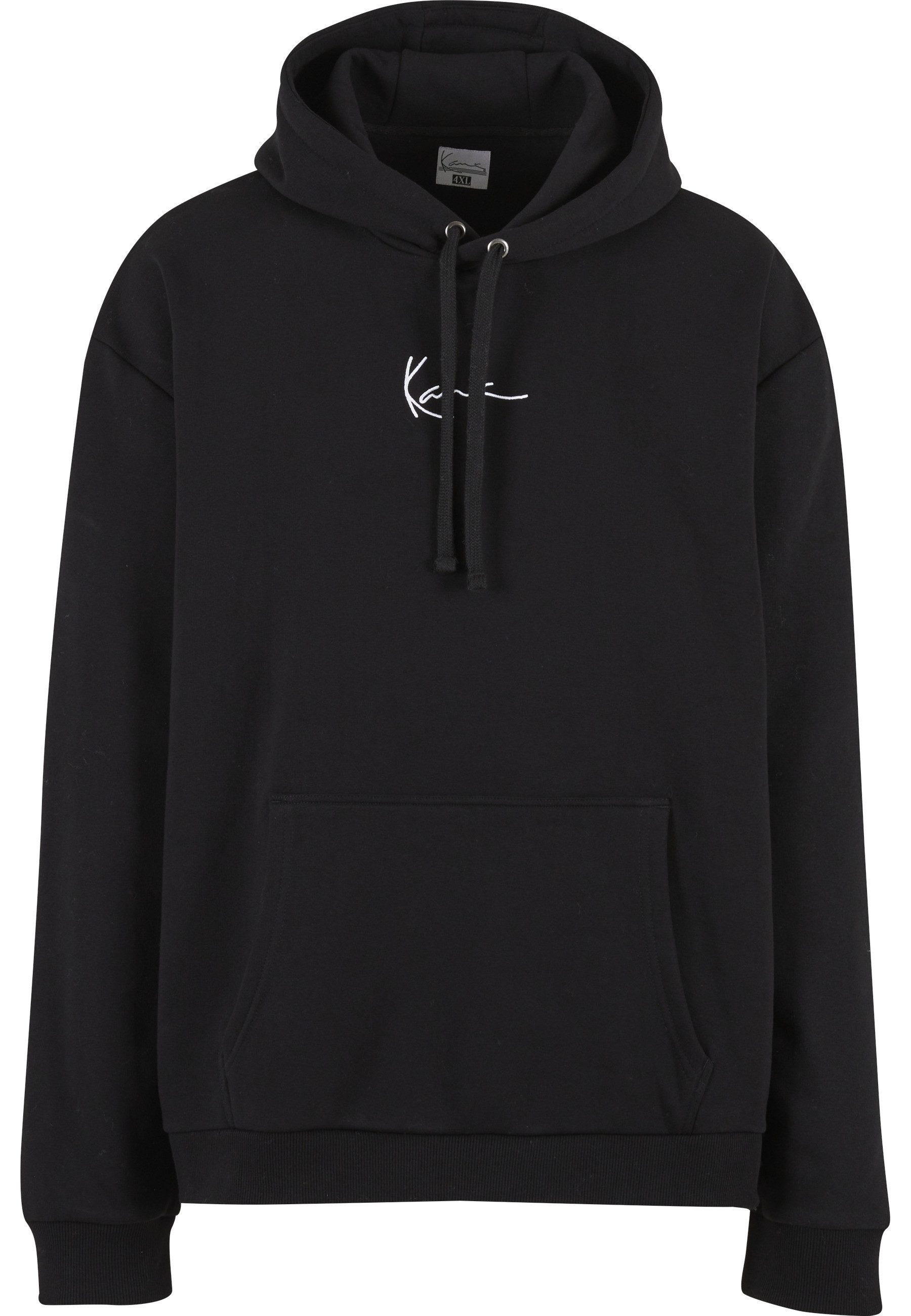 Karl Kani Kapuzensweatshirt Karl Kani KK Small Signature Hoodie black Plus Size (1-tlg)