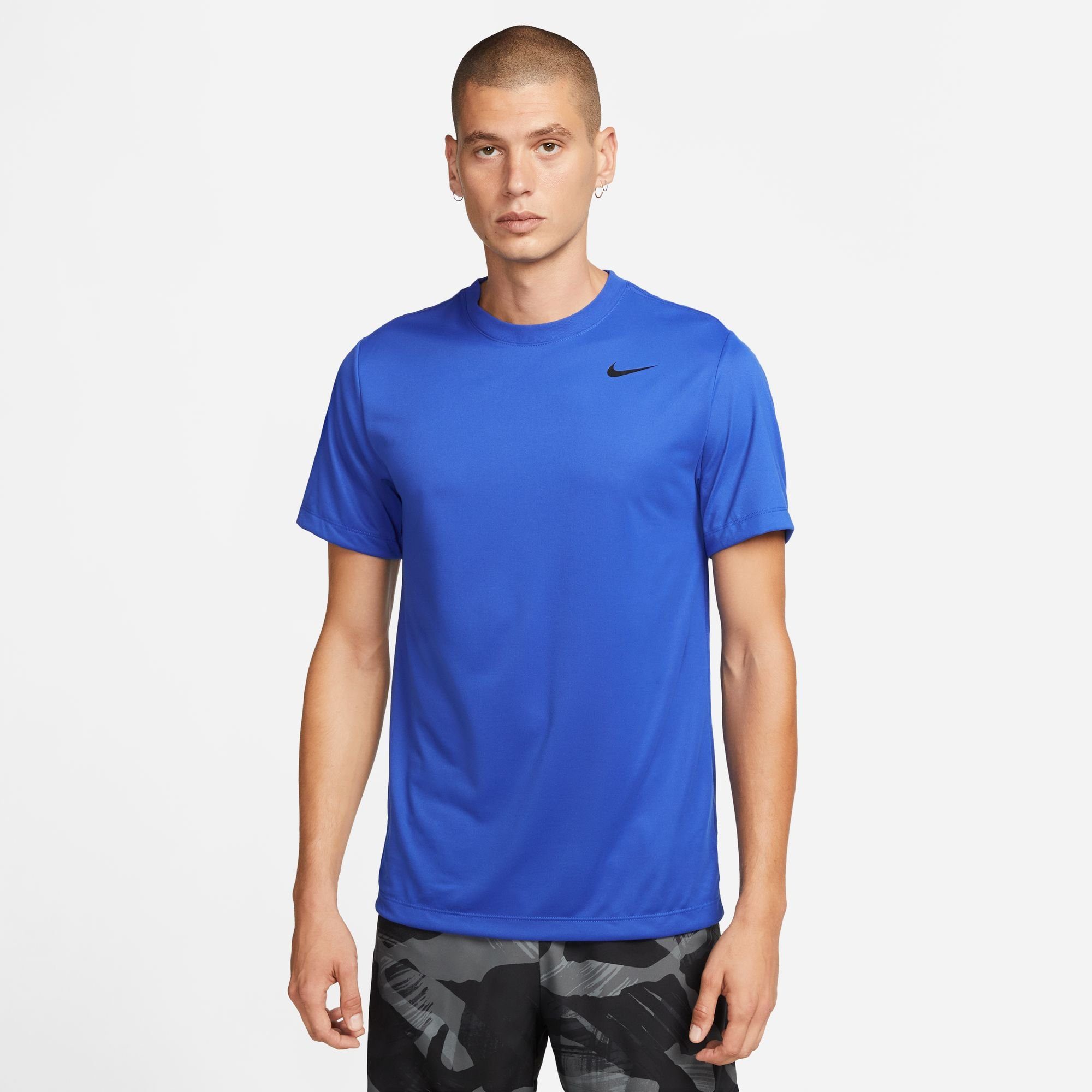 Nike Trainingsshirt DRI-FIT T-SHIRT blau MEN'S LEGEND FITNESS