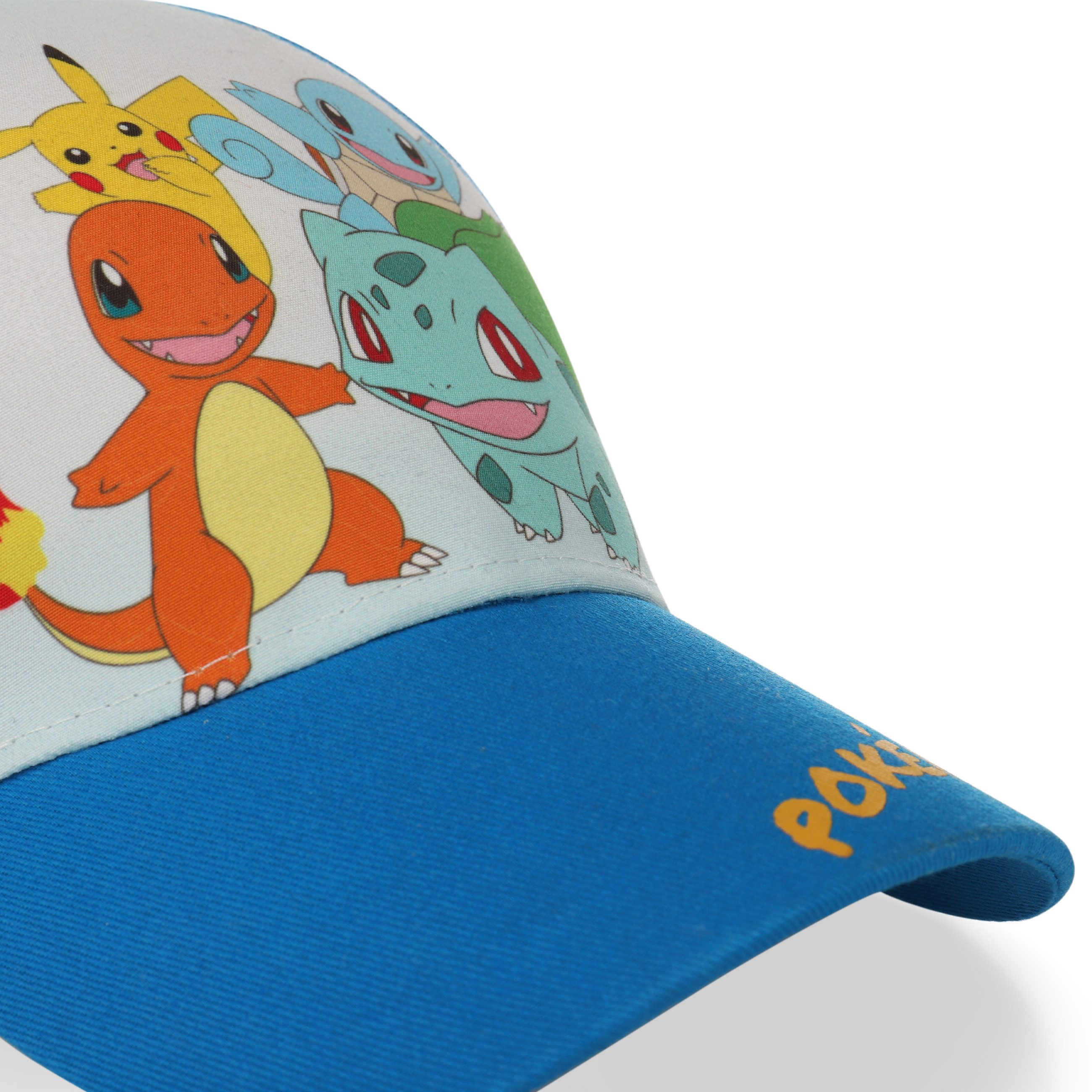 POKÉMON Schirmmütze Pokemon Baseball Cap Kappe Schirmmütze Pikachu